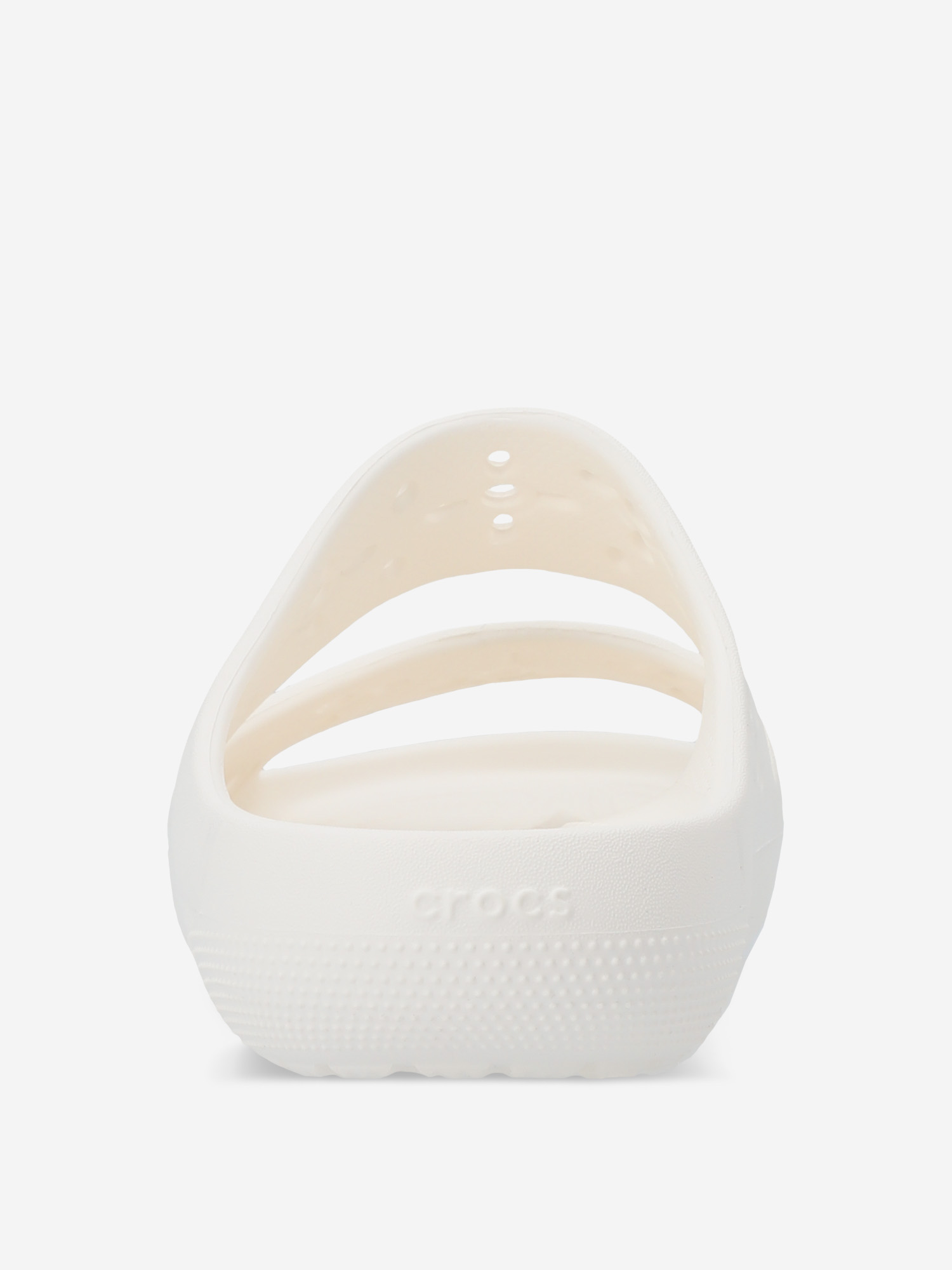 фото Шлепанцы женские crocs classic floral cut out, белый