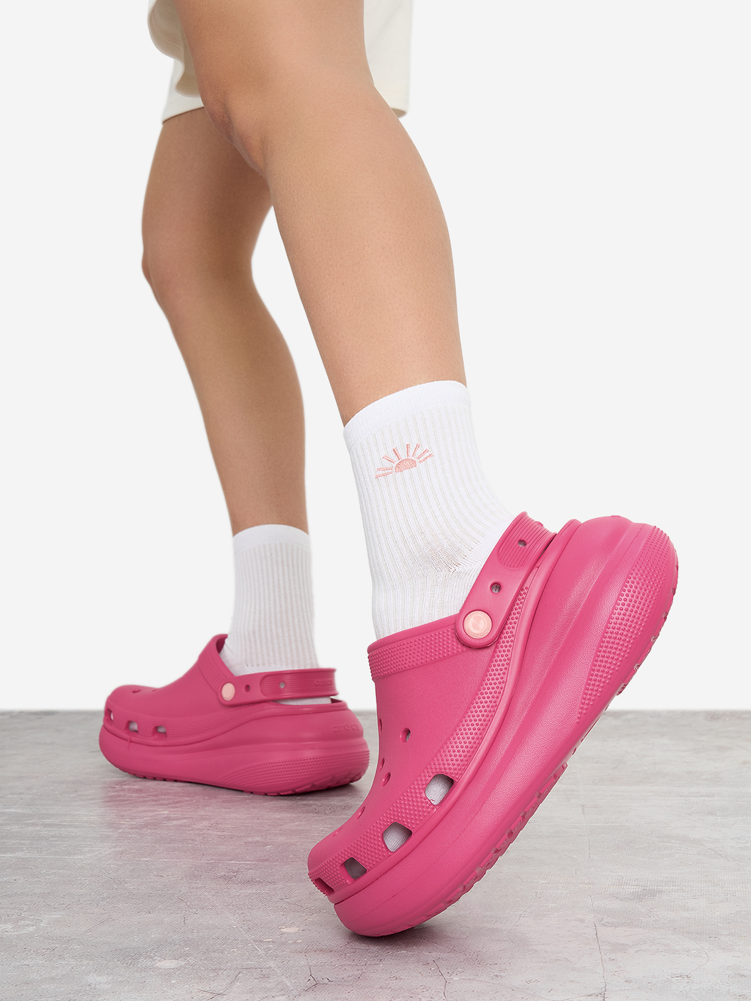 

Сабо женские Crocs Crush, Розовый