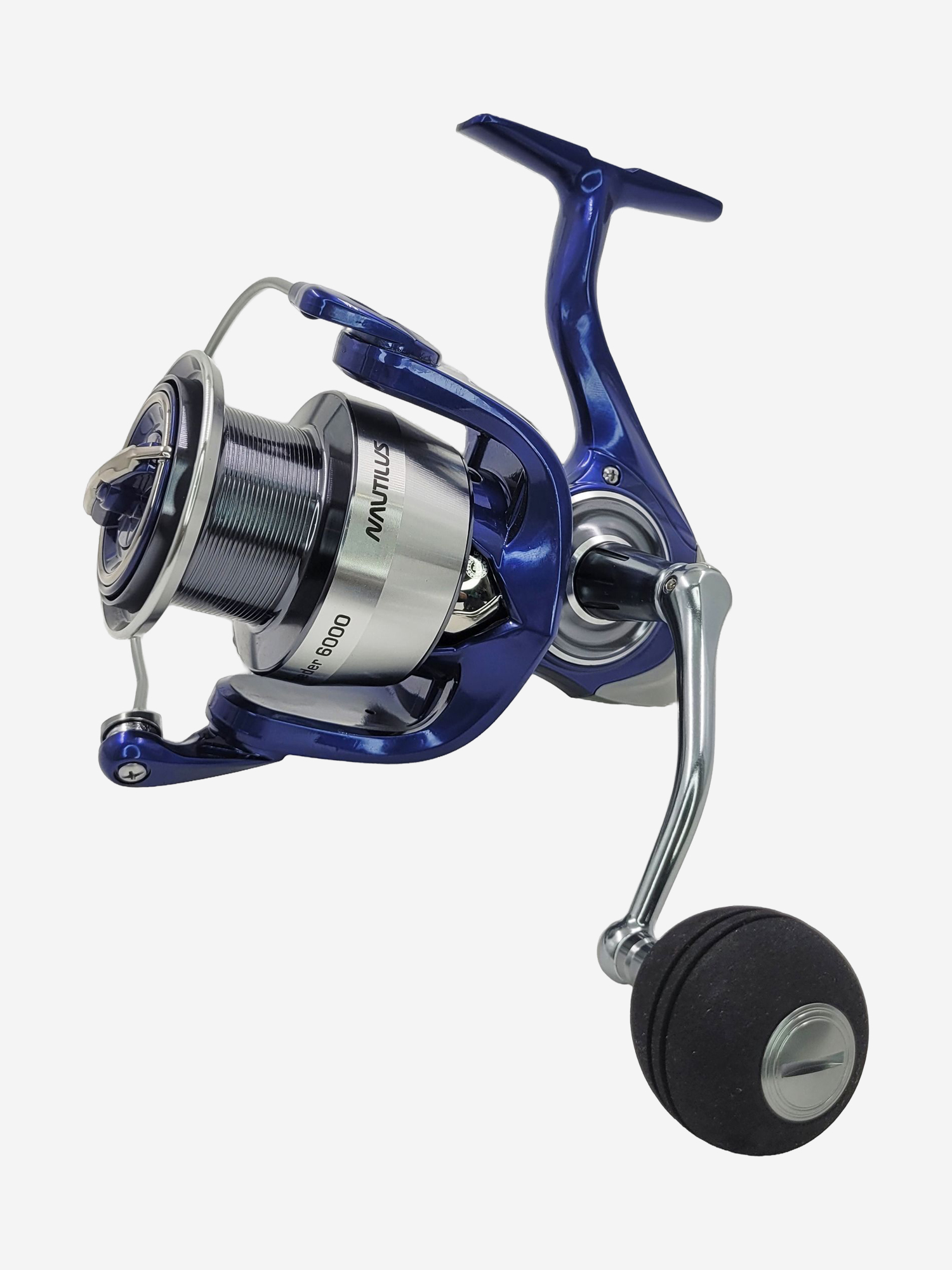 Изображение товара Катушка для фидера Nautilus LUX Feeder 6000S, с передним фрикционом, Синий/Серебряный/Серый