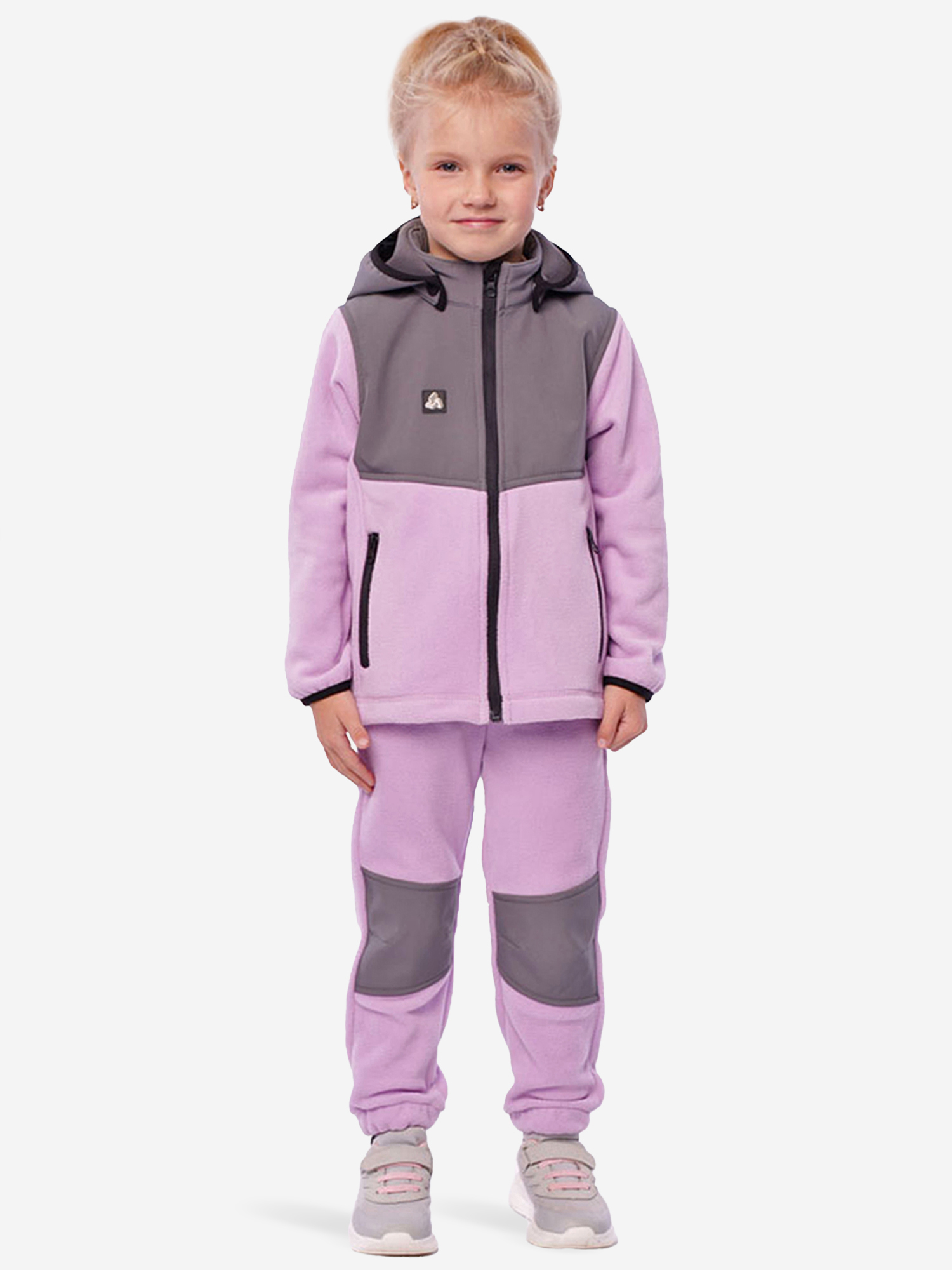 Костюм детский UKI KIDS софтшелл+флис, Фиолетовый