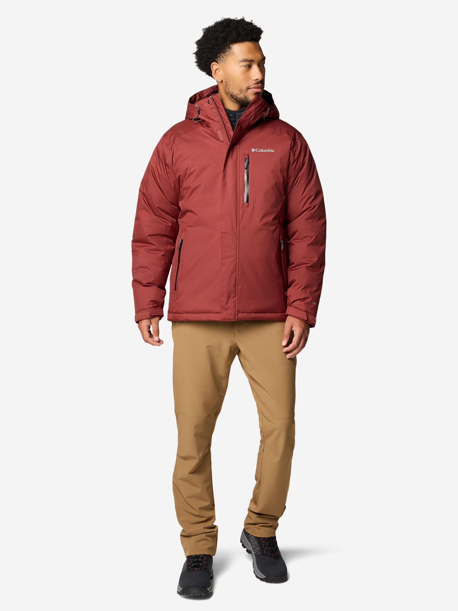 Куртка утепленная мужская Columbia Oak Harbor II Insulated Jacket, Красный 2089431CLB-681, размер 54 - фото 4