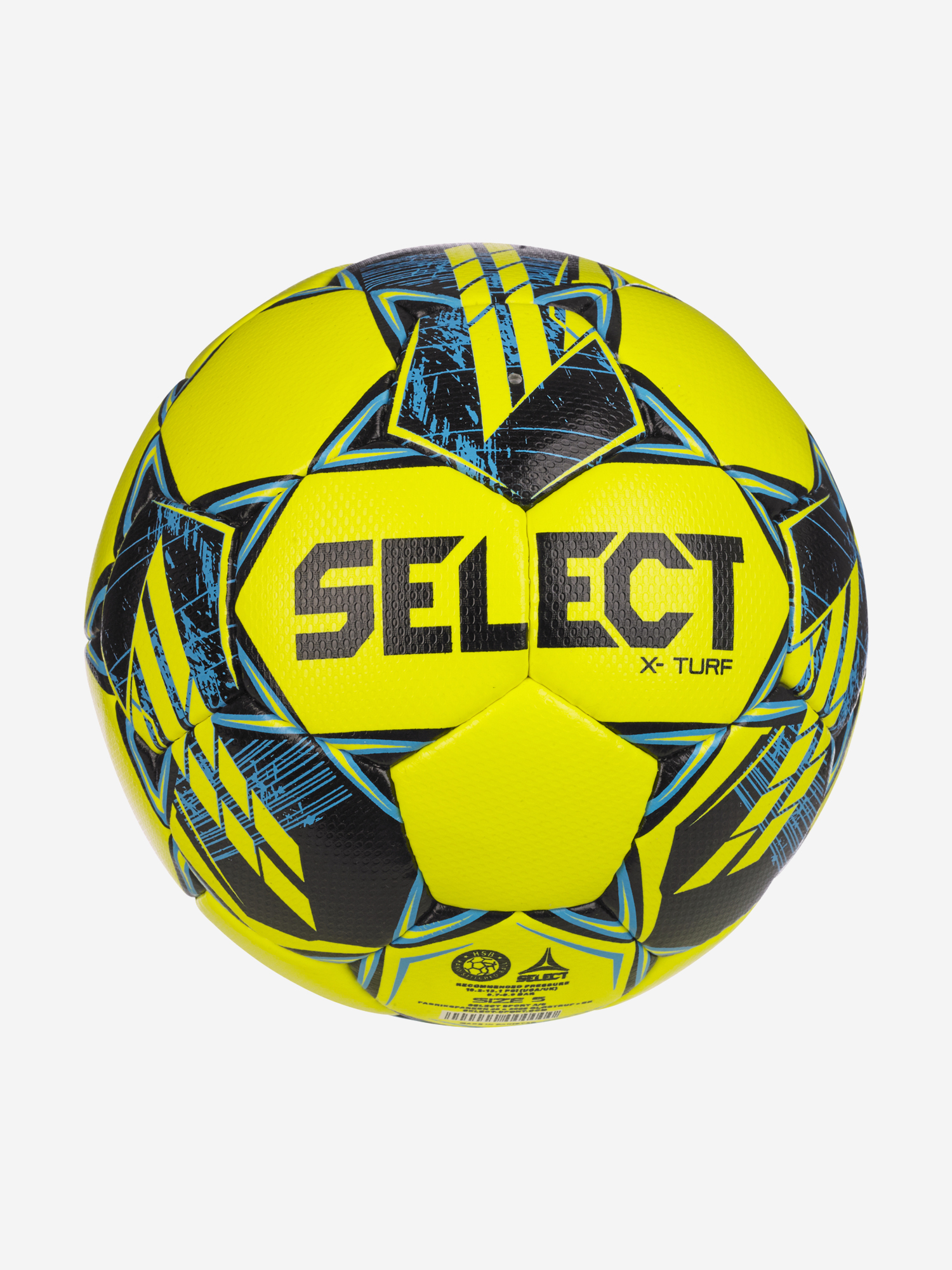 

Мяч футбольный Select X-Turf V23, Желтый