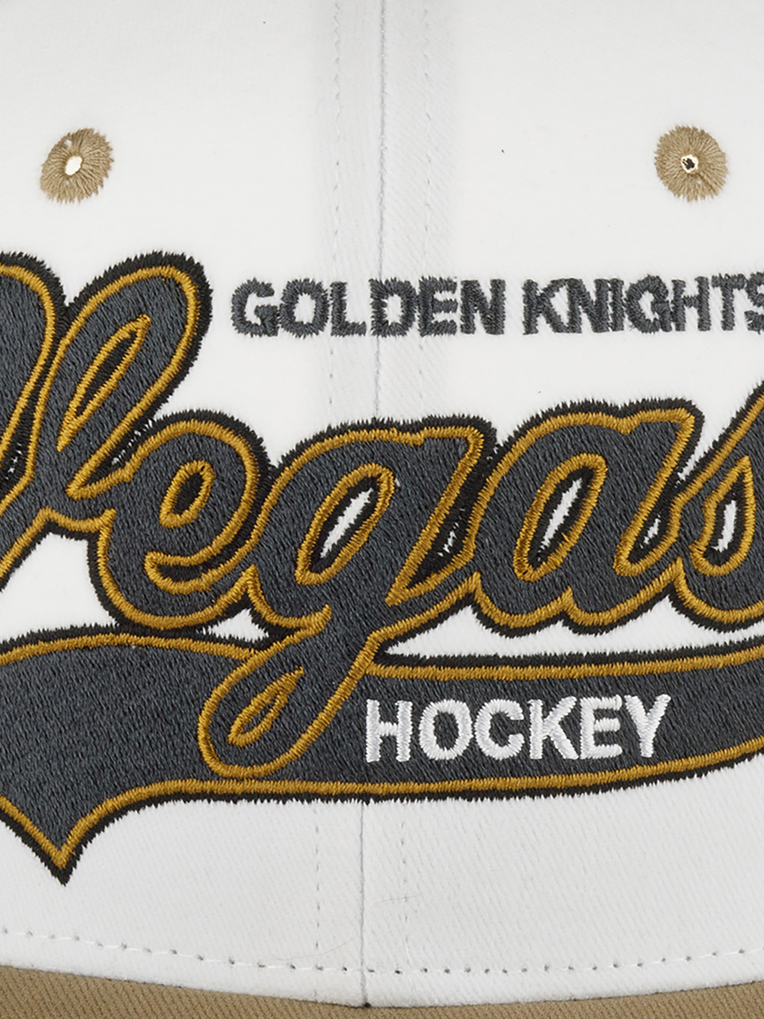 Бейсболка MITCHELL NESS HHSS7286-VGKYYPPPWHIT Vegas Golden Knights NHL (бежевый), Бежевый 59-309XDOXM4K-54, размер Без размера - фото 5