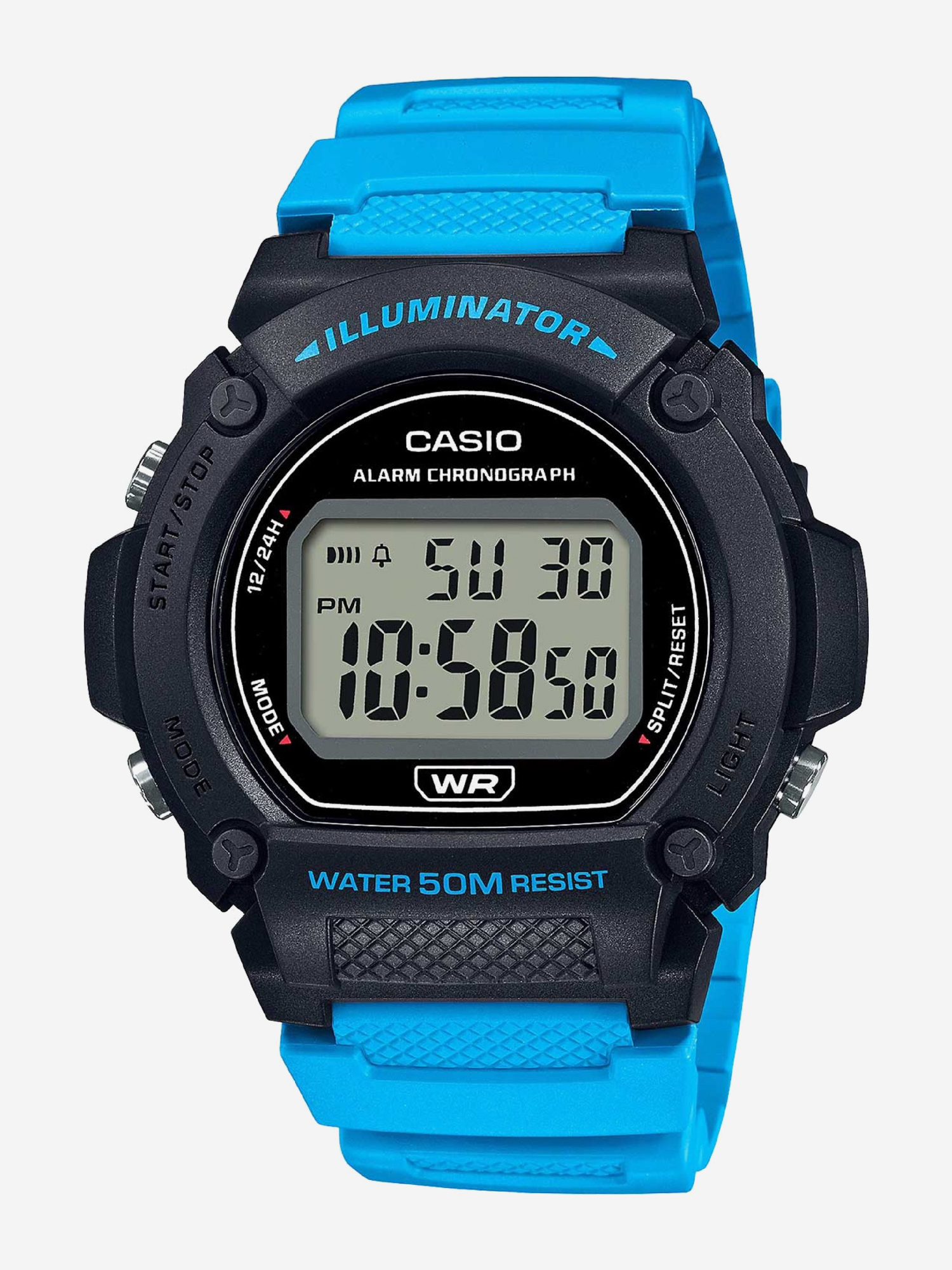

Наручные часы Casio W-219H-2A2, Голубой