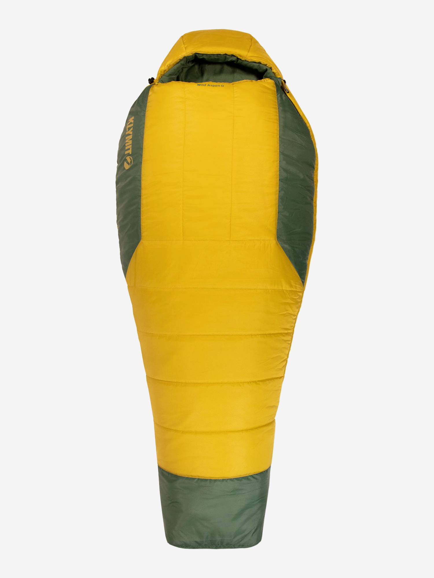 Спальный мешок KLYMIT Wild Aspen 0 Large (13WAYL00D) желто-зеленый, Желтый туристический рюкзак klymit v seat day bag 20l 12vdgr01b зелёный зеленый