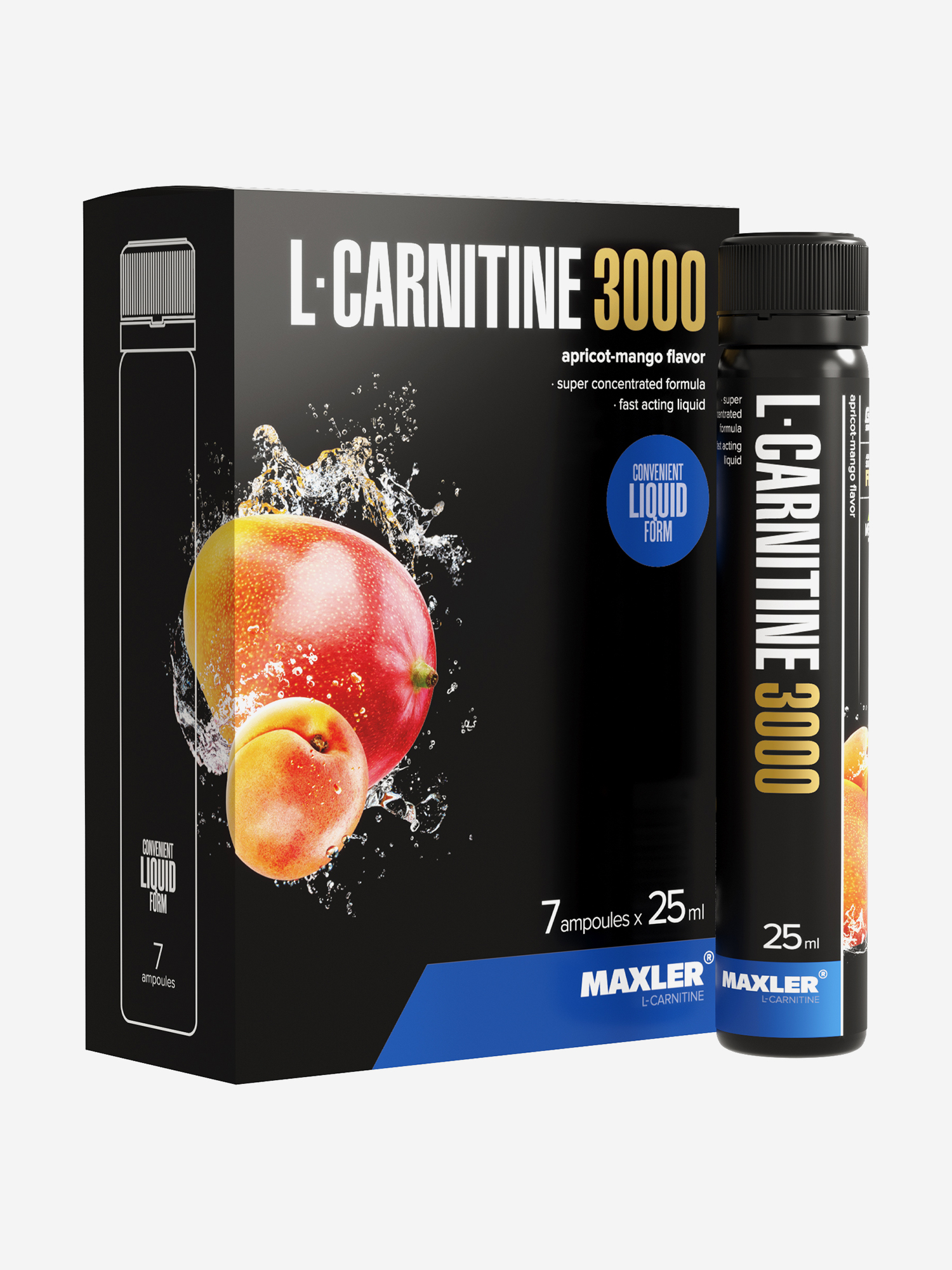 Изображение товара Л-карнитин Maxler MXLLC3000GSPTM46-APRMAN725