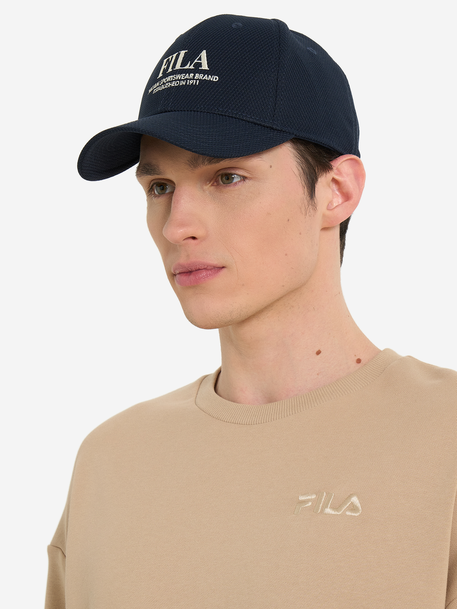 фото Бейсболка fila, синий