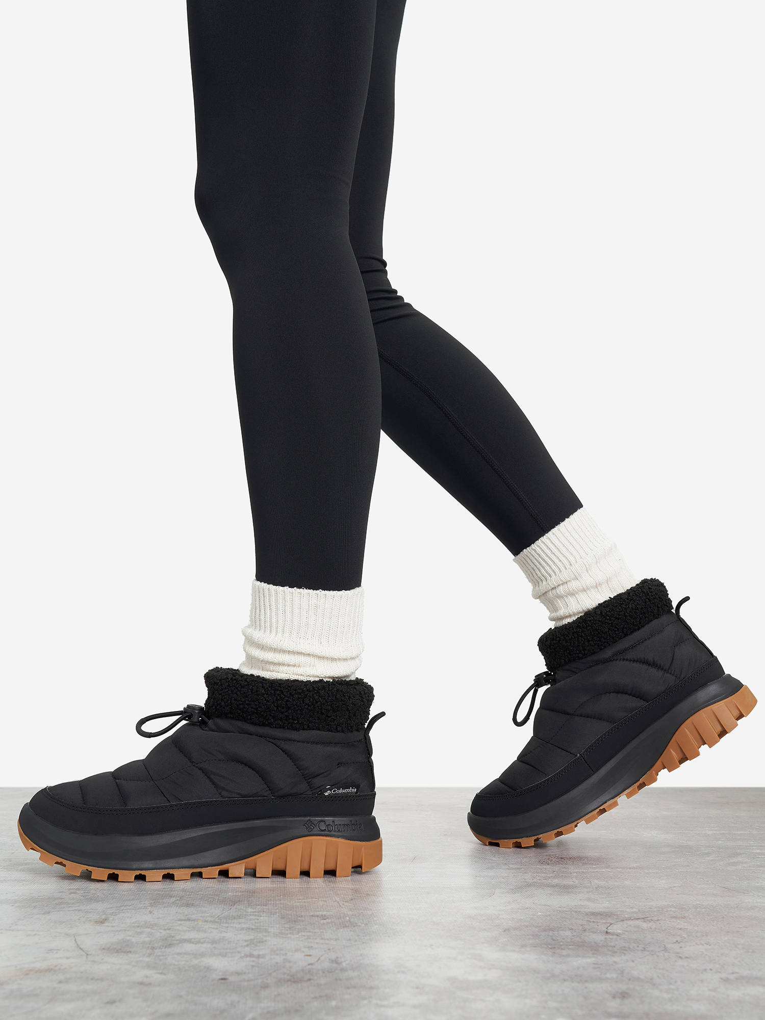 

Сапоги утепленные женские Columbia Snowtrot Shorty, Черный