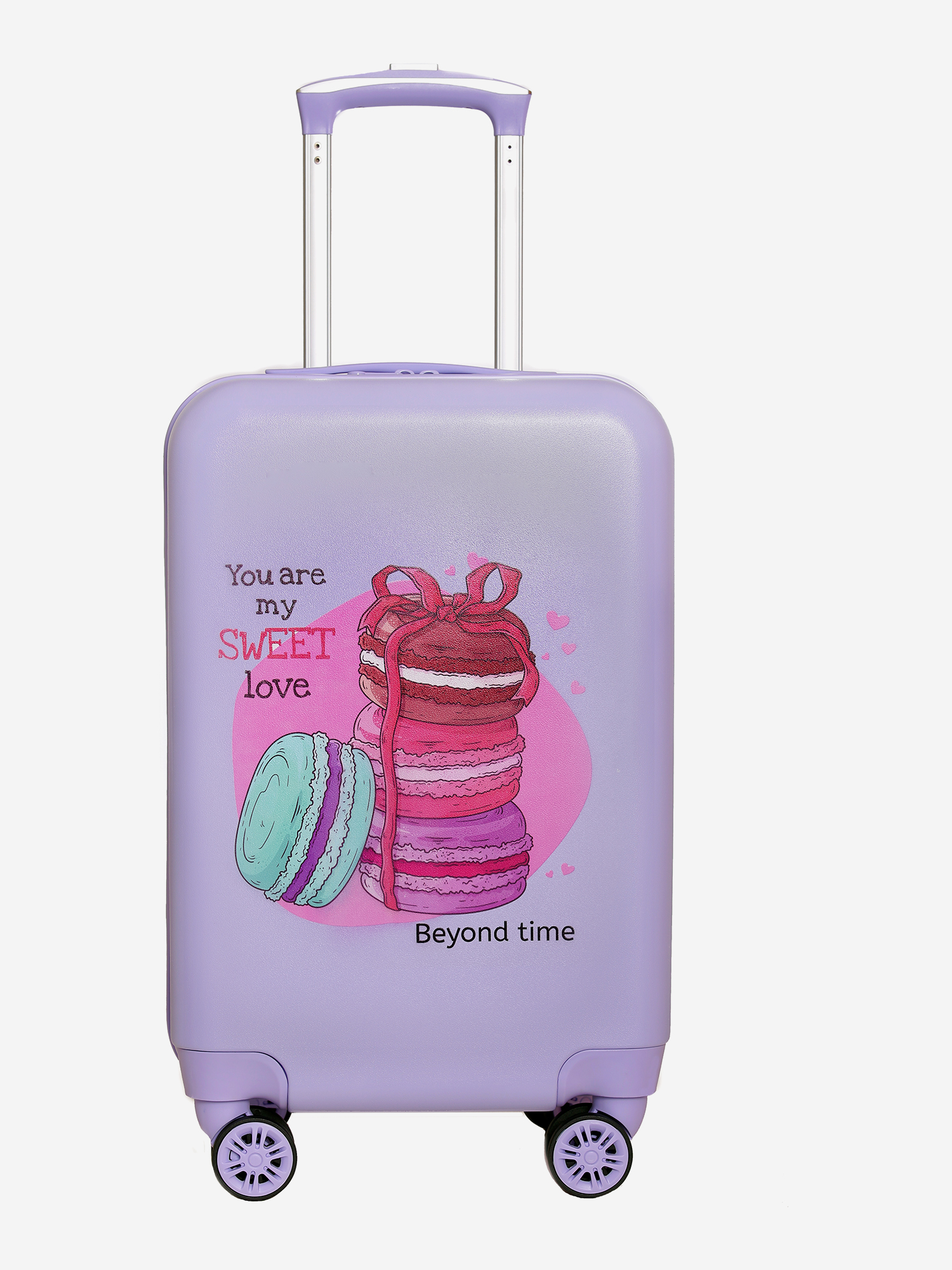 Изображение товара Детский чемодан BEYOND TIME G225 сиреневый легкий с двумя отделениями