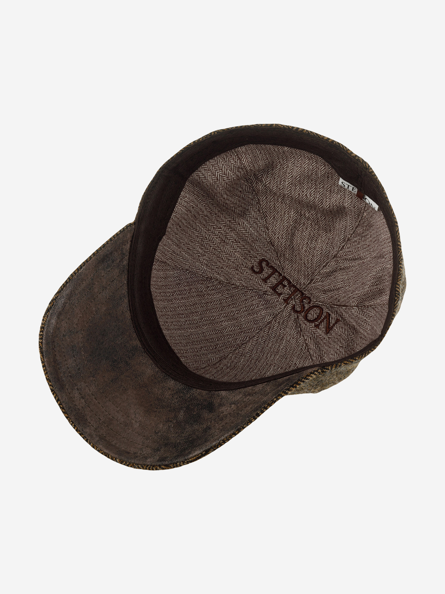 Бейсболка STETSON 7720502 WOOLRICH (коричневый), Коричневый 02-072XDOXS9Z-15, размер 59 - фото 4