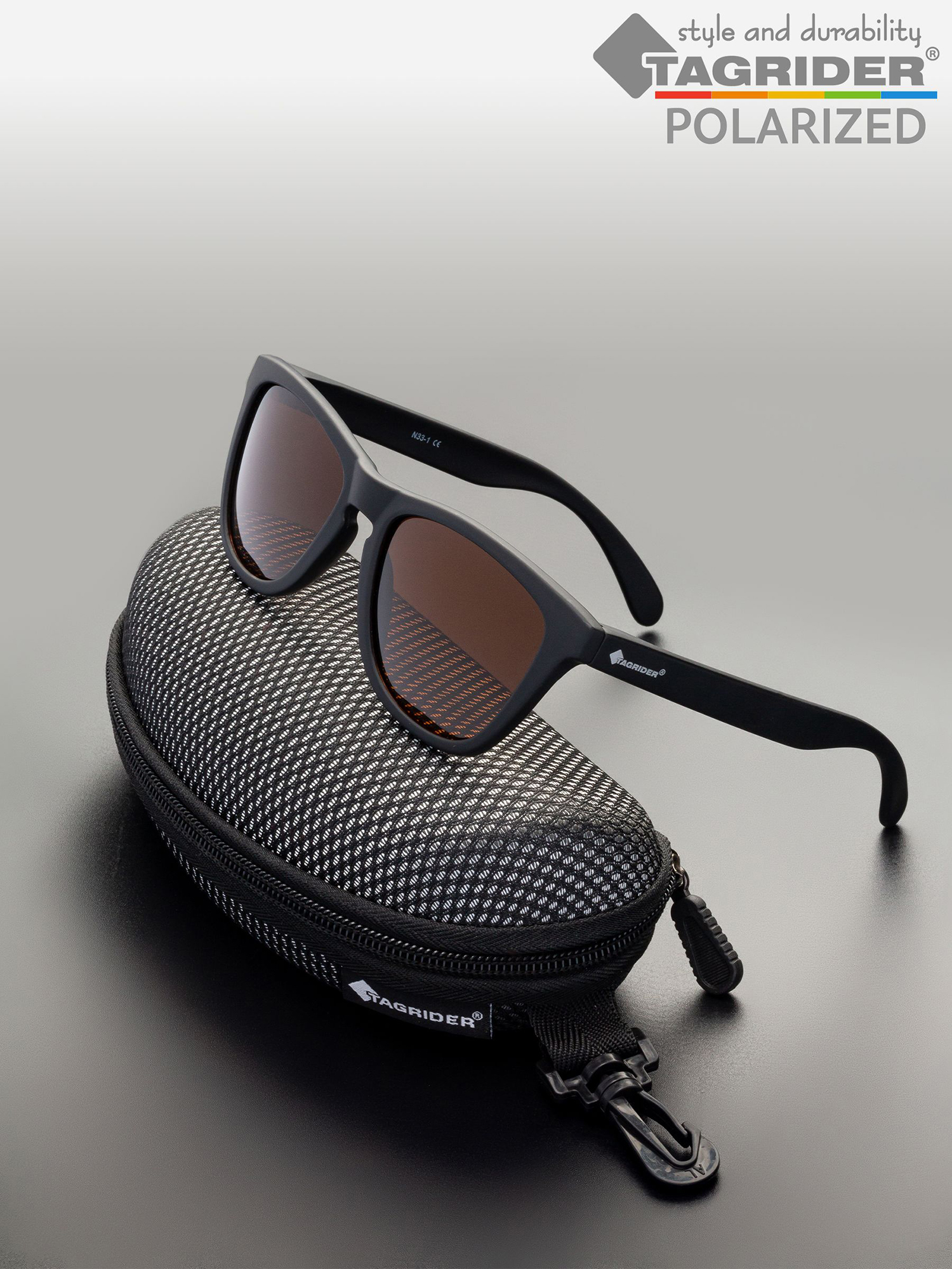 Изображение товара Поляризационные солнцезащитные очки Tagrider N33-1 Brown для рыбалки и отдыха