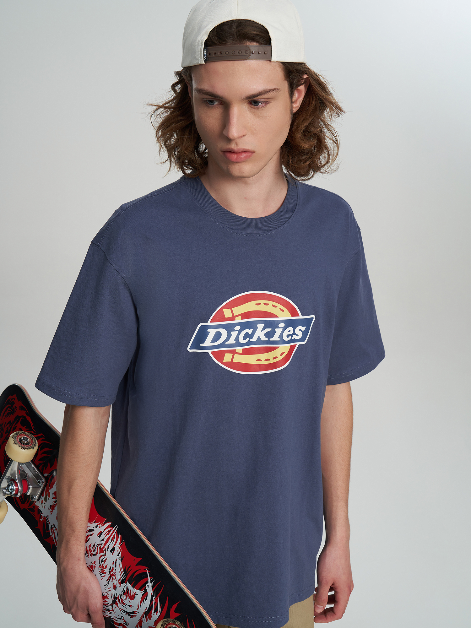 Футболка Dickies Icon, синий, арт. DK0A88FGD3F-RI21