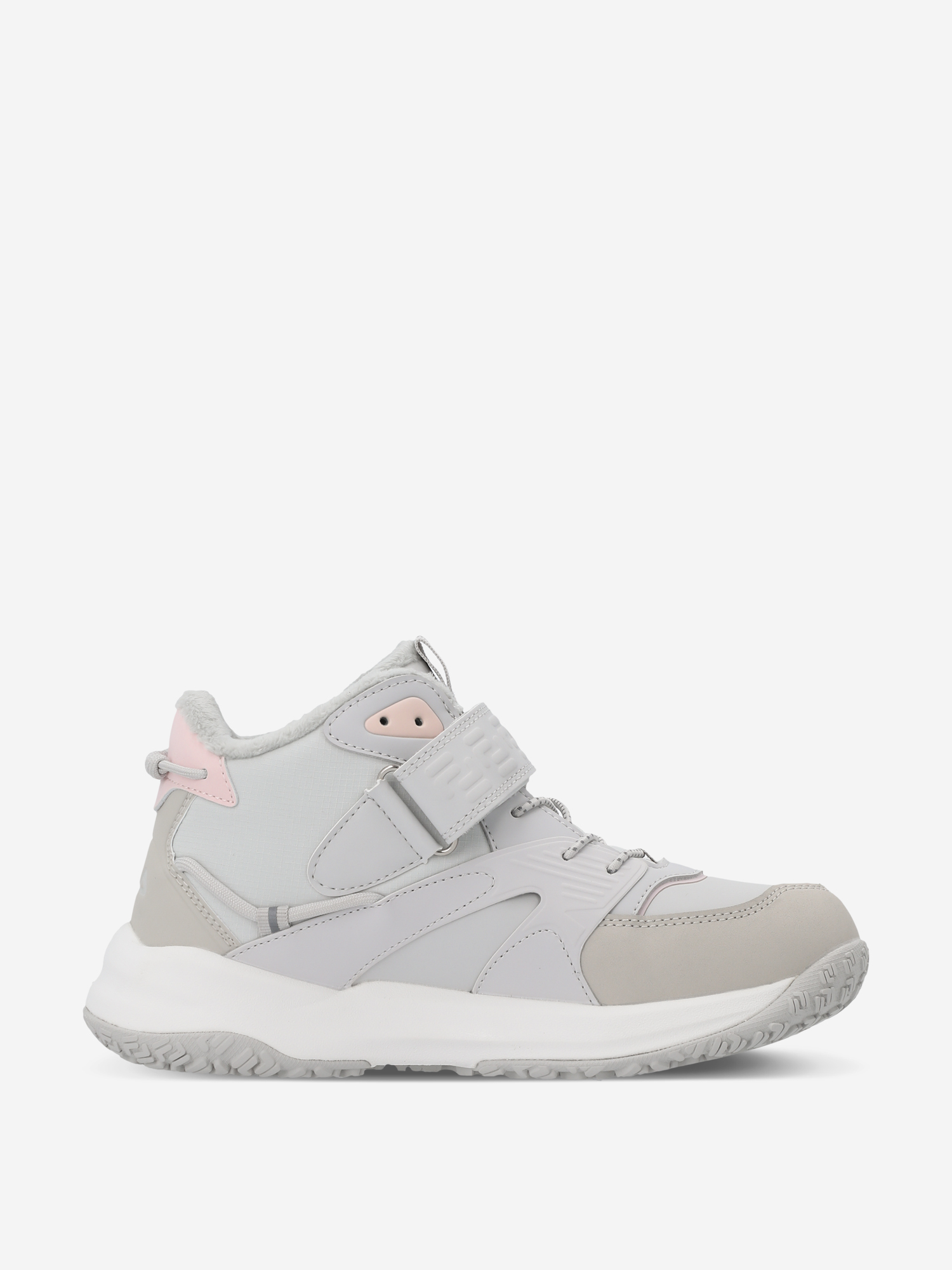 фото Кроссовки утепленные для девочек fila tornado mid, бежевый