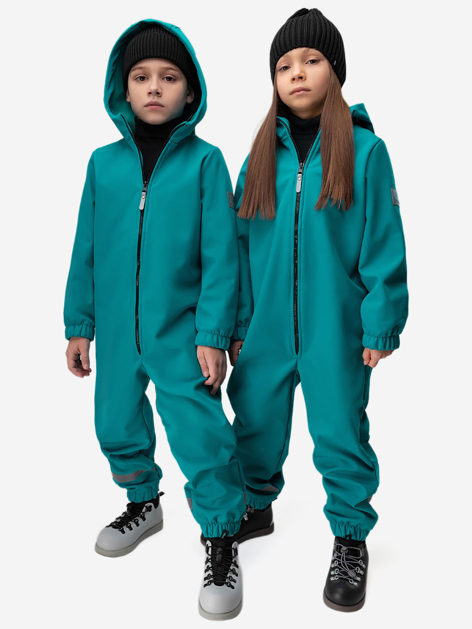 Изображение товара Комбинезон софтшелл bodo для мальчиков в морской волне