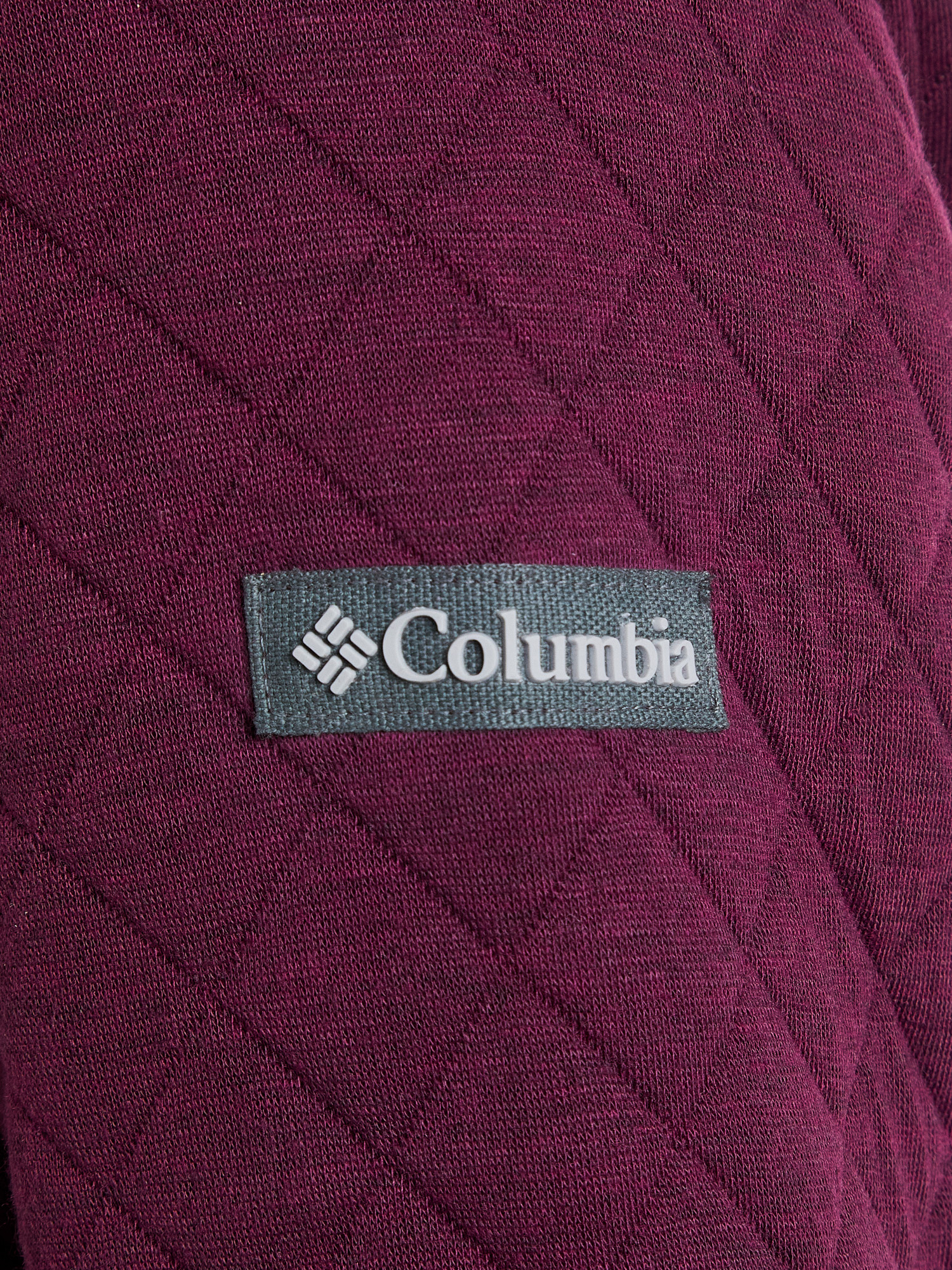 Свитшот женский Columbia Lodge Quilted Crew, Фиолетовый 2013121CLB-616, размер 44 - фото 4