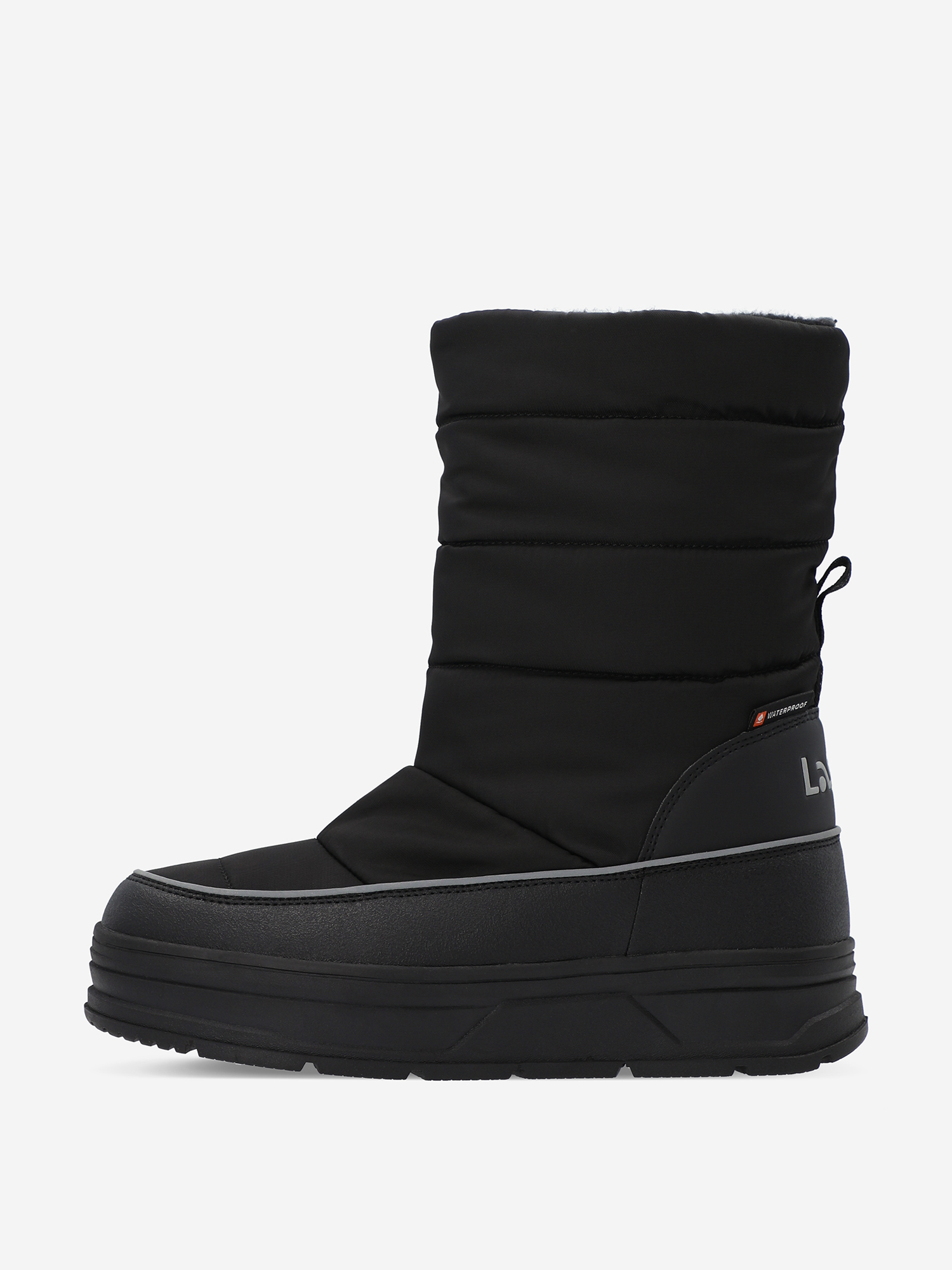 Сапоги утепленные для мальчиков Lassie Levanger, черный, арт. 72405409l10-9990