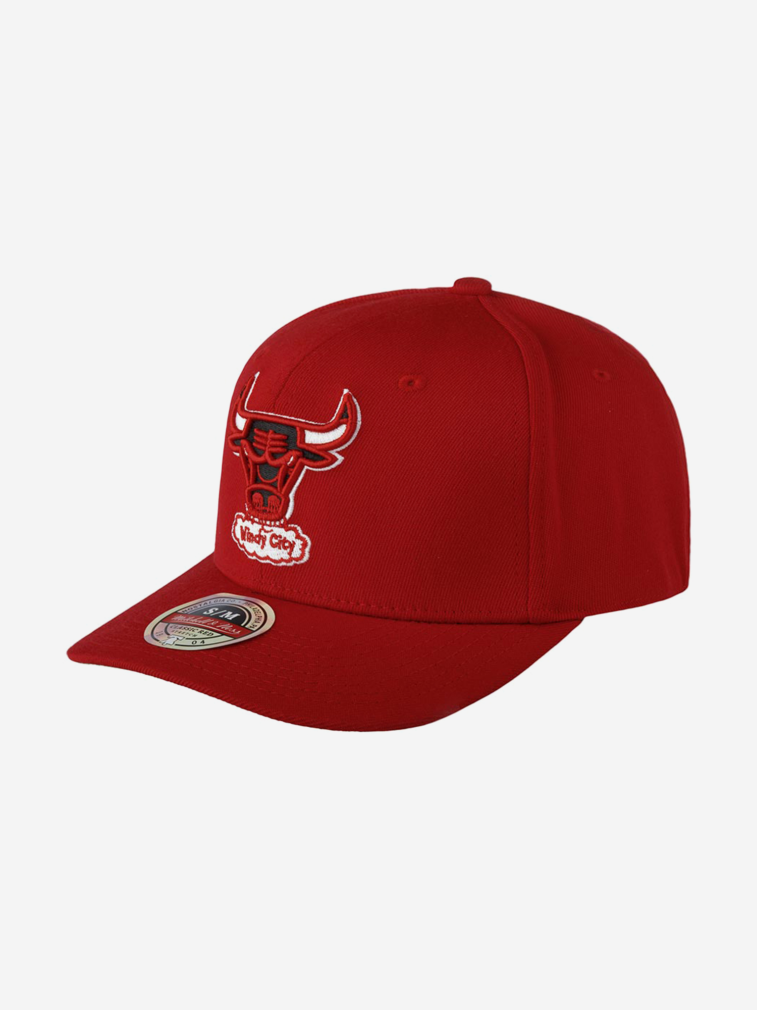 Бейсболка MITCHELL NESS HHSB3261-CBUYYPPPRED1 Chicago Bulls NBA (красный), Красный