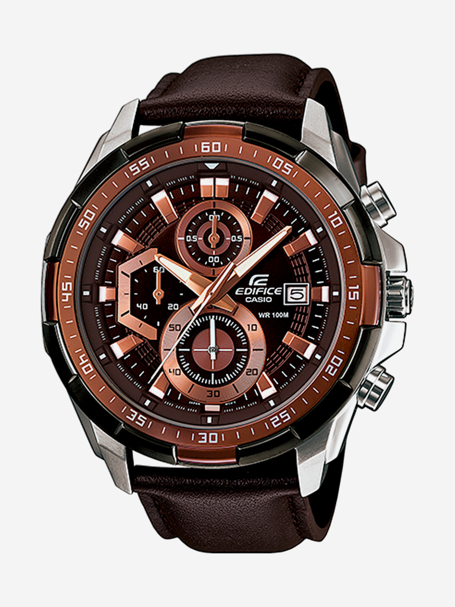 

Наручные часы Casio Edifice EFR-539L-5A, Коричневый