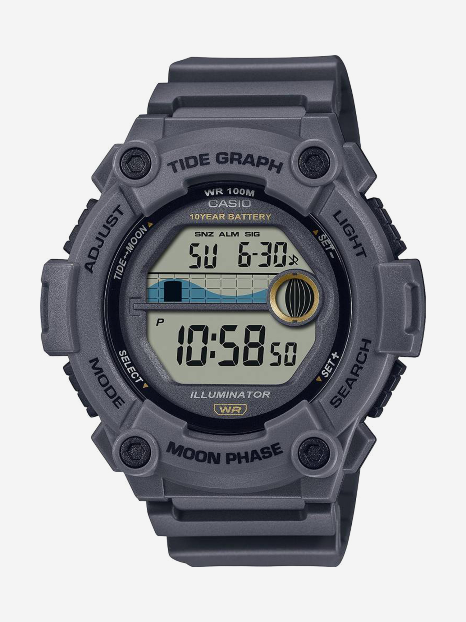Изображение товара Спортивные часы CASIO ILLUMINATOR WS-1300H-8A