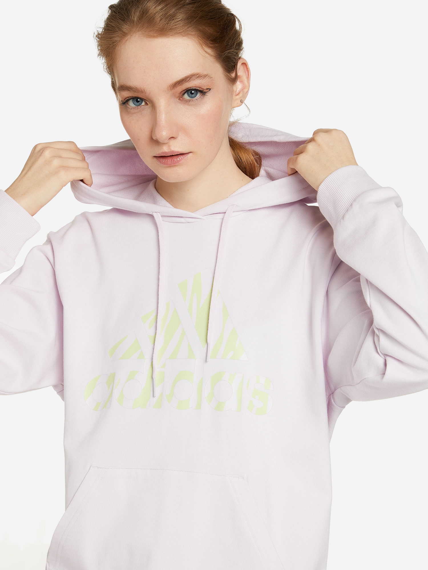 

Худи женская adidas Tiger Print, Розовый