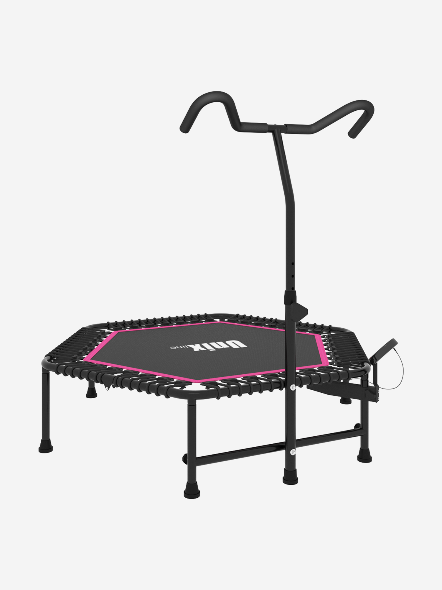 Батут спортивный UNIX Line FITNESS Pink PRO (125 cm), Розовый