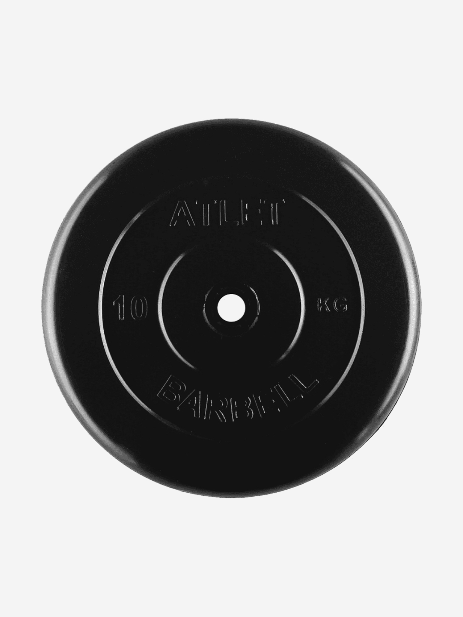 

Диск (блин) BARBELL ATLET 10 кг 26 мм., Черный