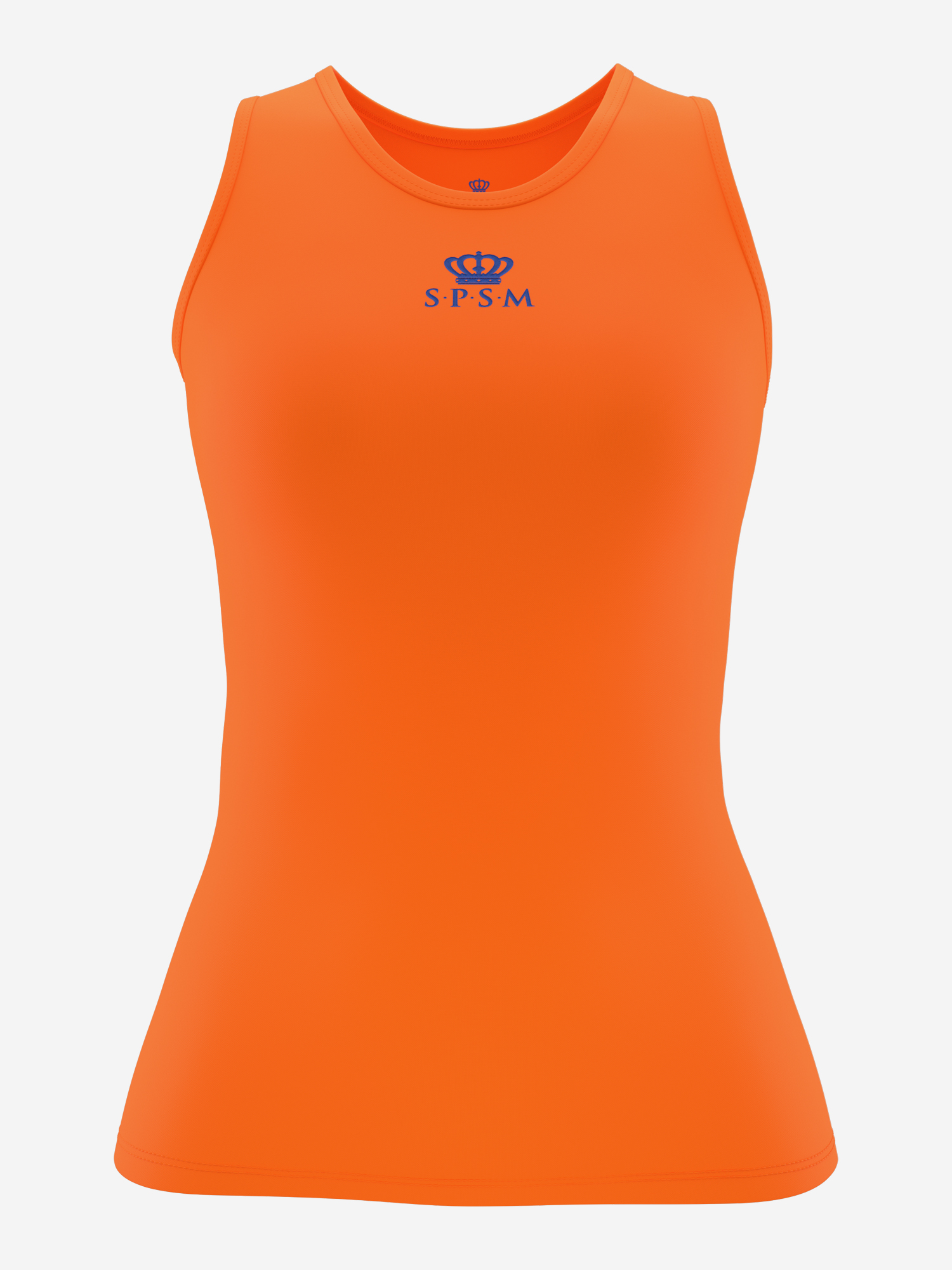 Изображение товара Майка SPSM оранжевая спортивная фитнес гимнастика для детей и женщин