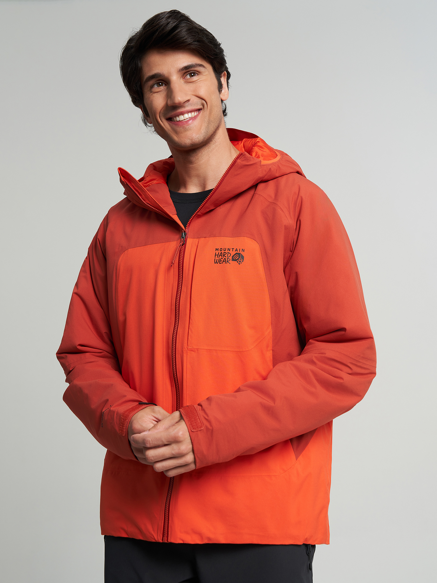 Изображение товара Куртка утепленная мембранная мужская Mountain Hardwear Stretch Ozonic Insulated Jacket, Оранжевый