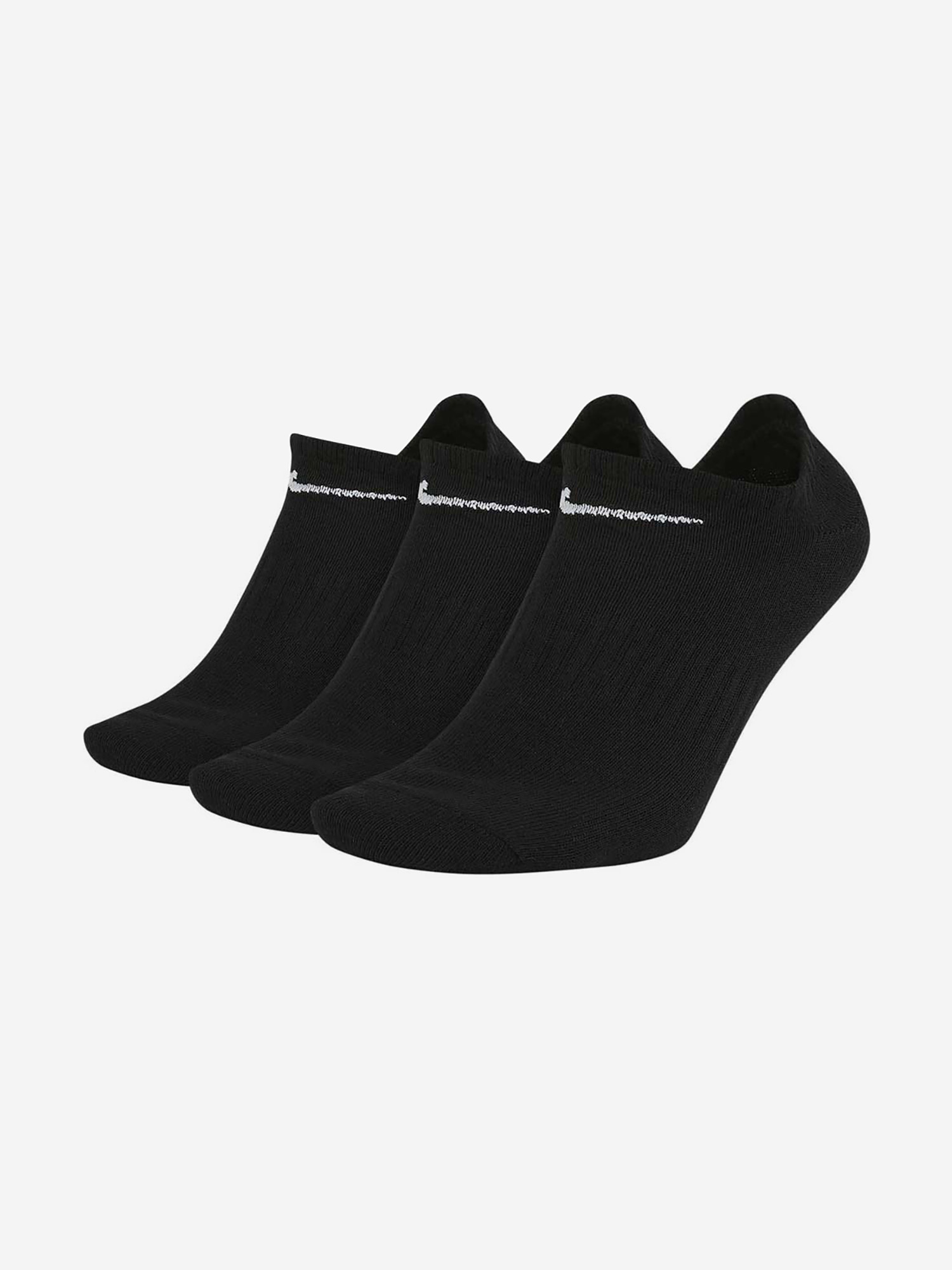 

Носки Nike Everyday Lightweight No-Show, 3 пары, Черный