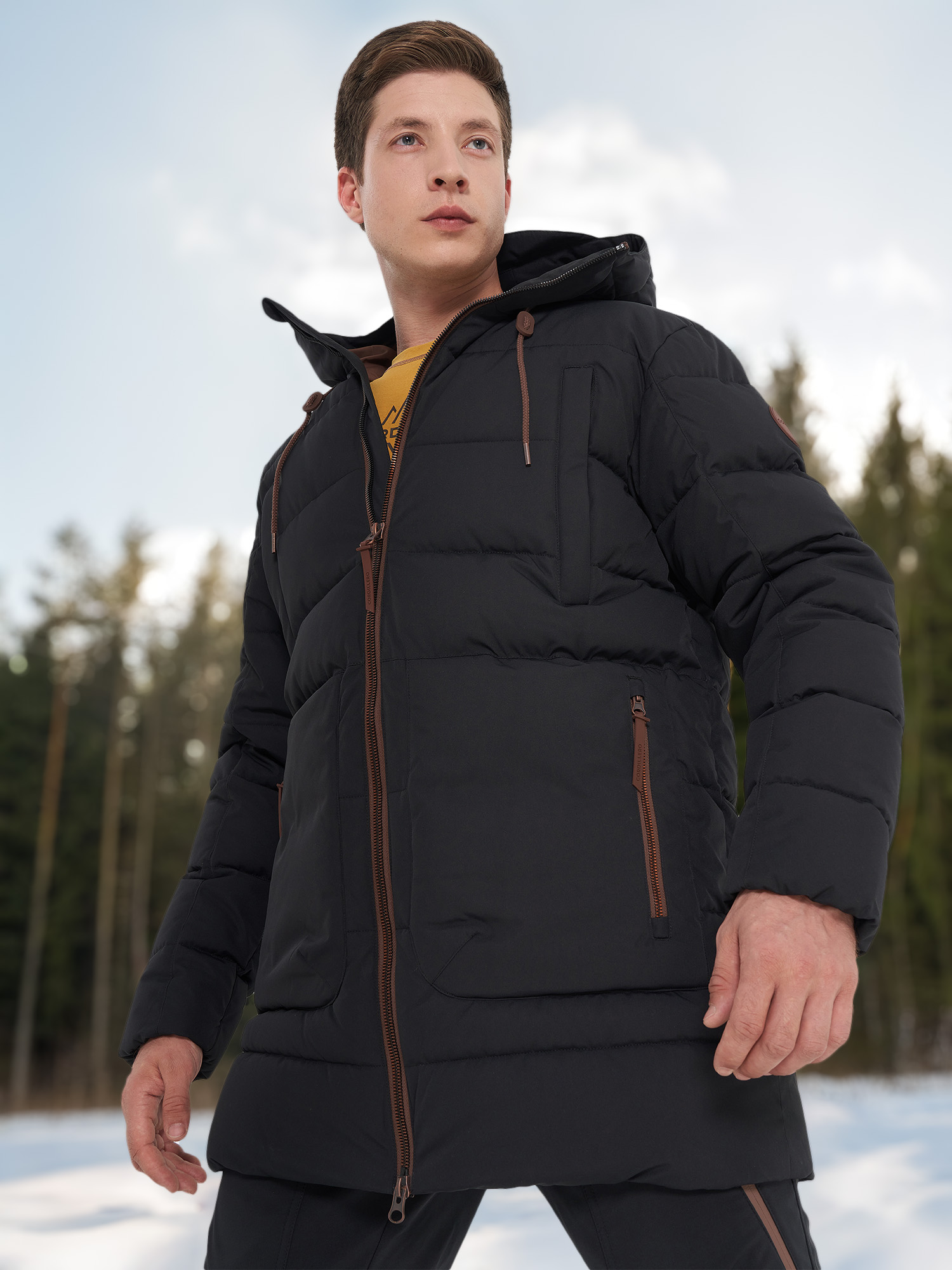 

Пуховик мужской Cordillero, Черный