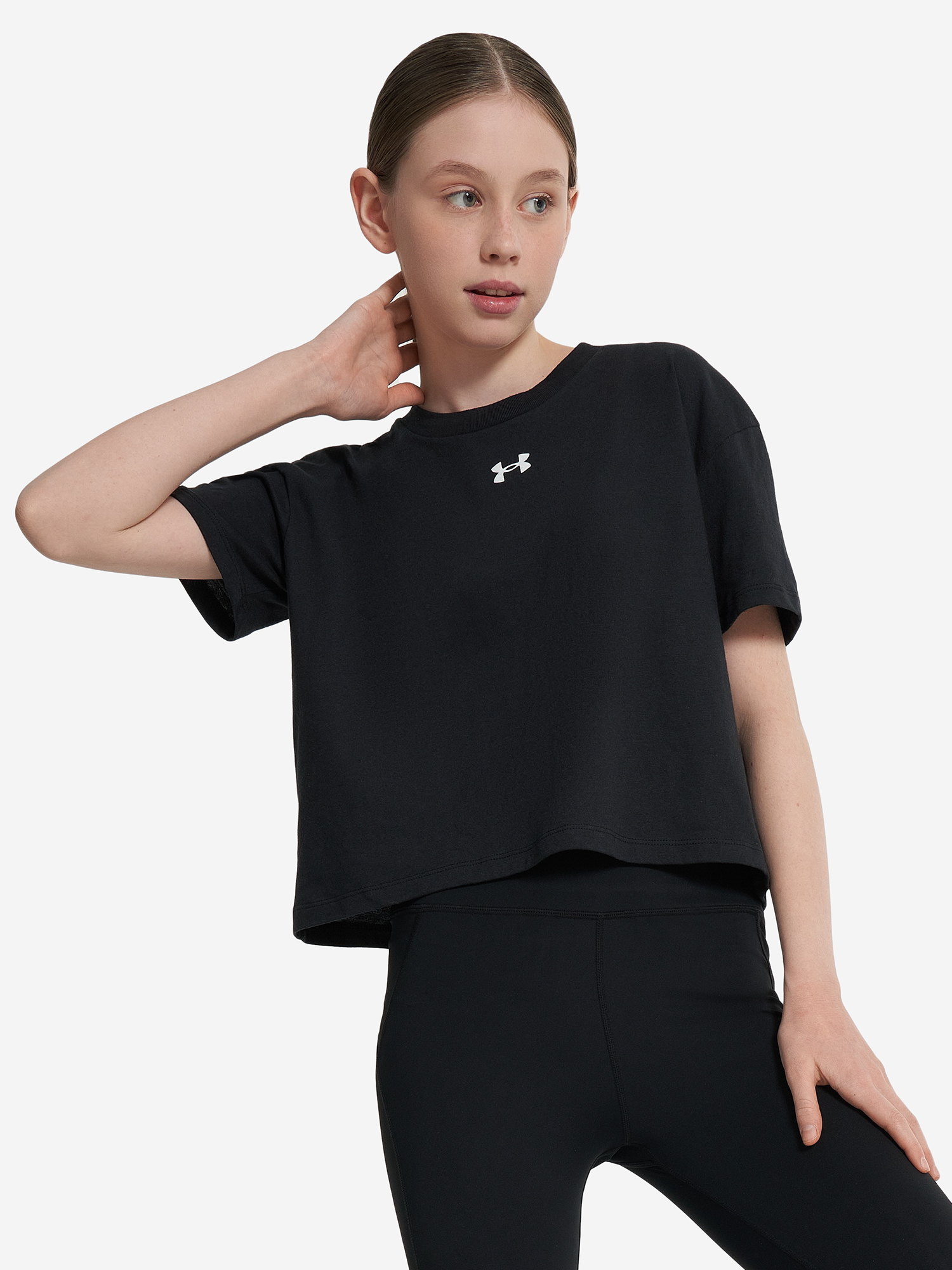 

Футболка для девочек Under Armour, Черный
