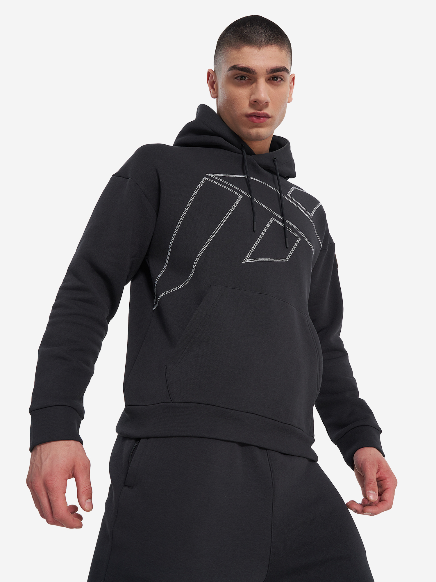 Худи мужское Athlex, черный, арт. 136781a31-99