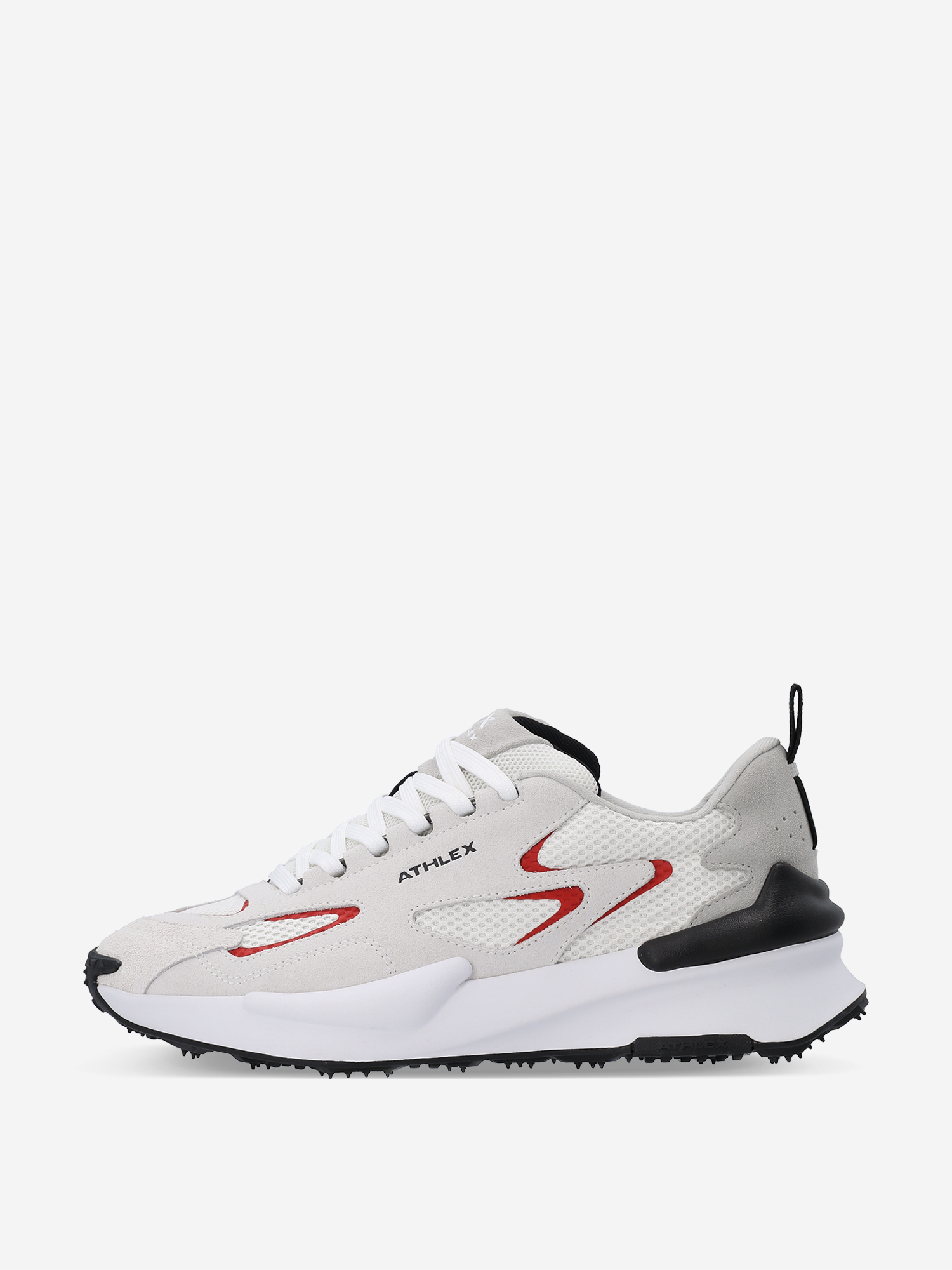 Изображение товара Мужские кроссовки Athlex Fuse Белый красный спортивная обувь лето всесезон