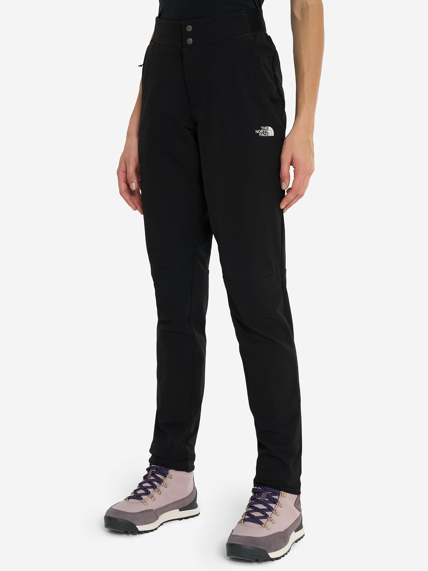 фото Брюки софтшелл женские the north face quest softshell, черный