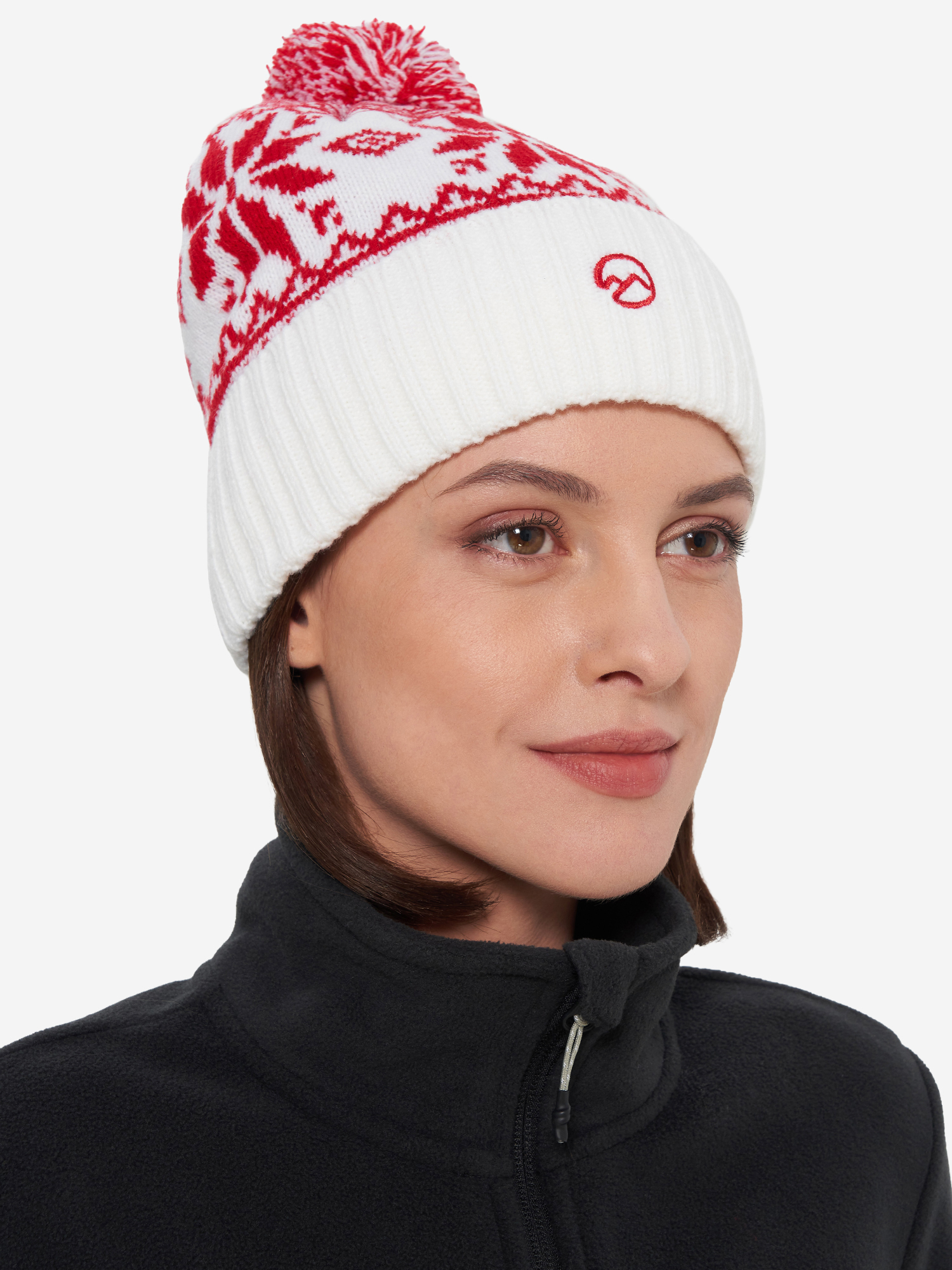 

Шапка женская Glissade, Белый