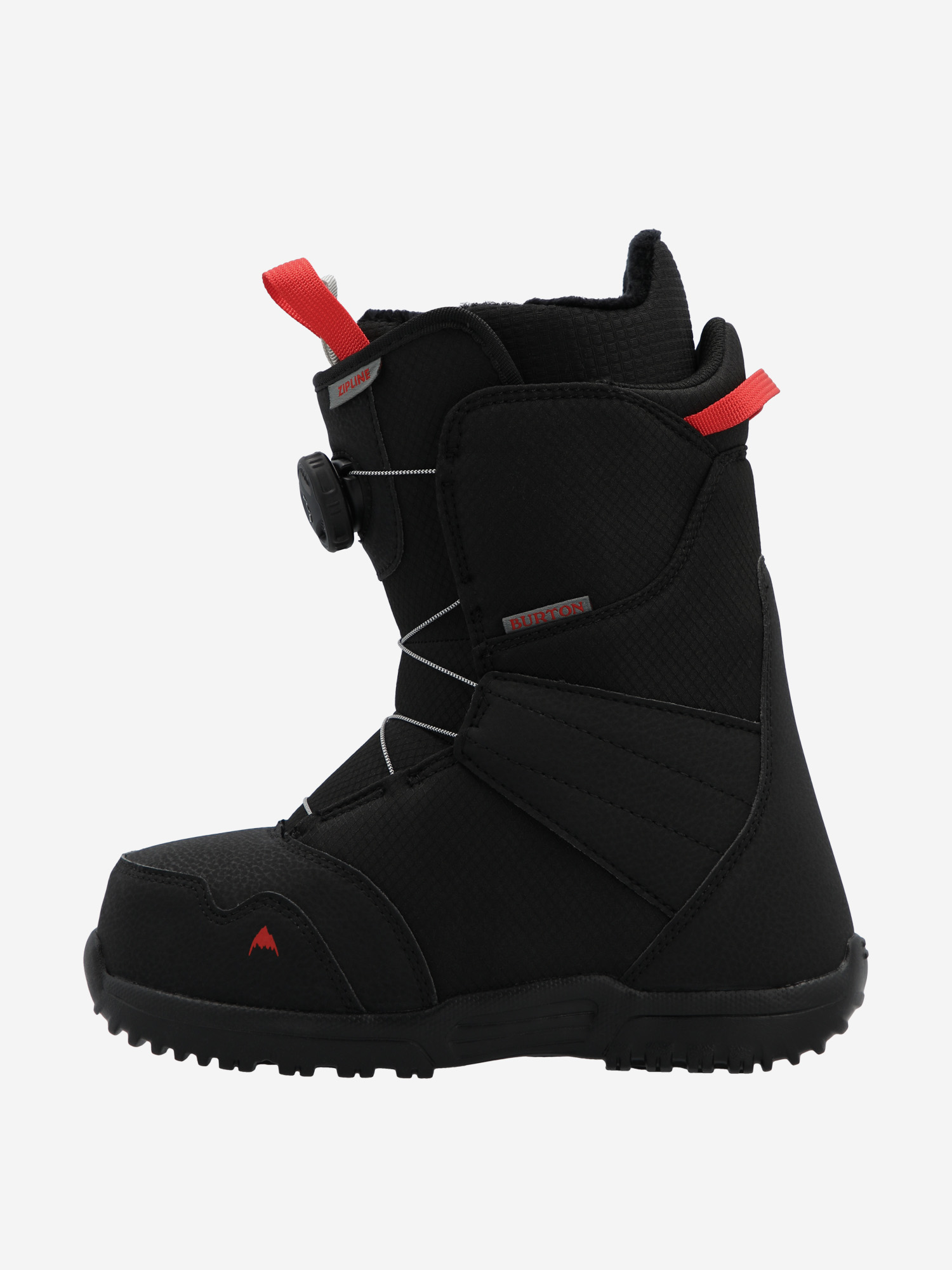 

Сноубордические ботинки детские Burton Zipline Boa, Черный