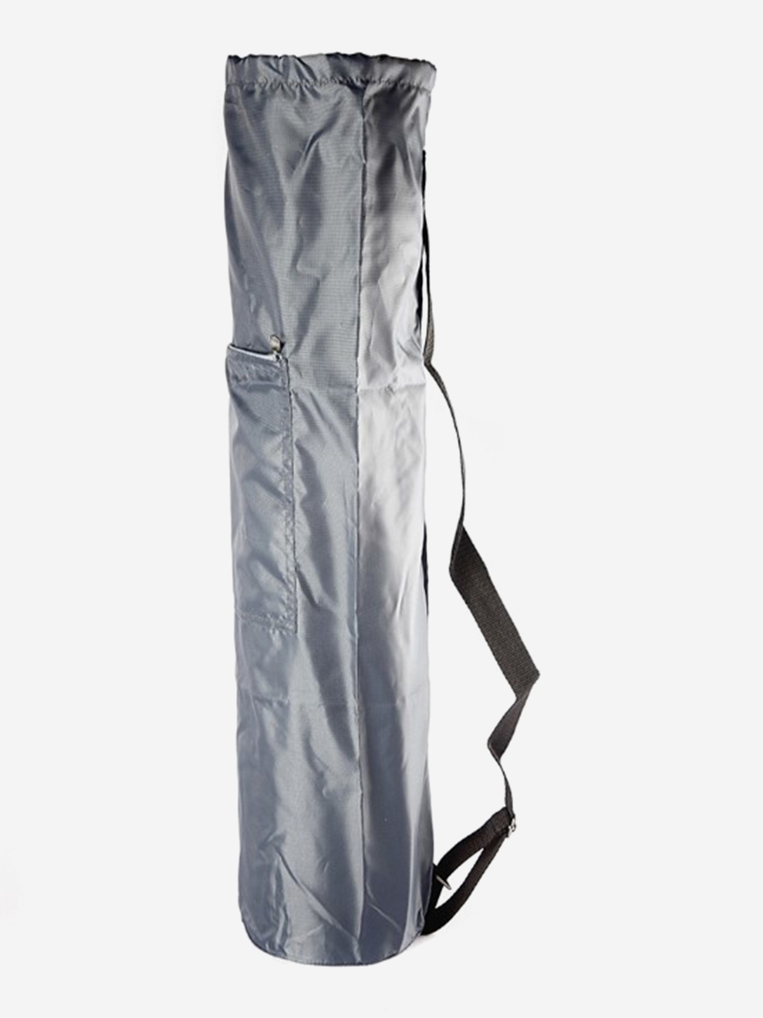 Изображение товара Сумка-чехол для коврика для фитнеса и йоги с карманом 60 х 16 см серый