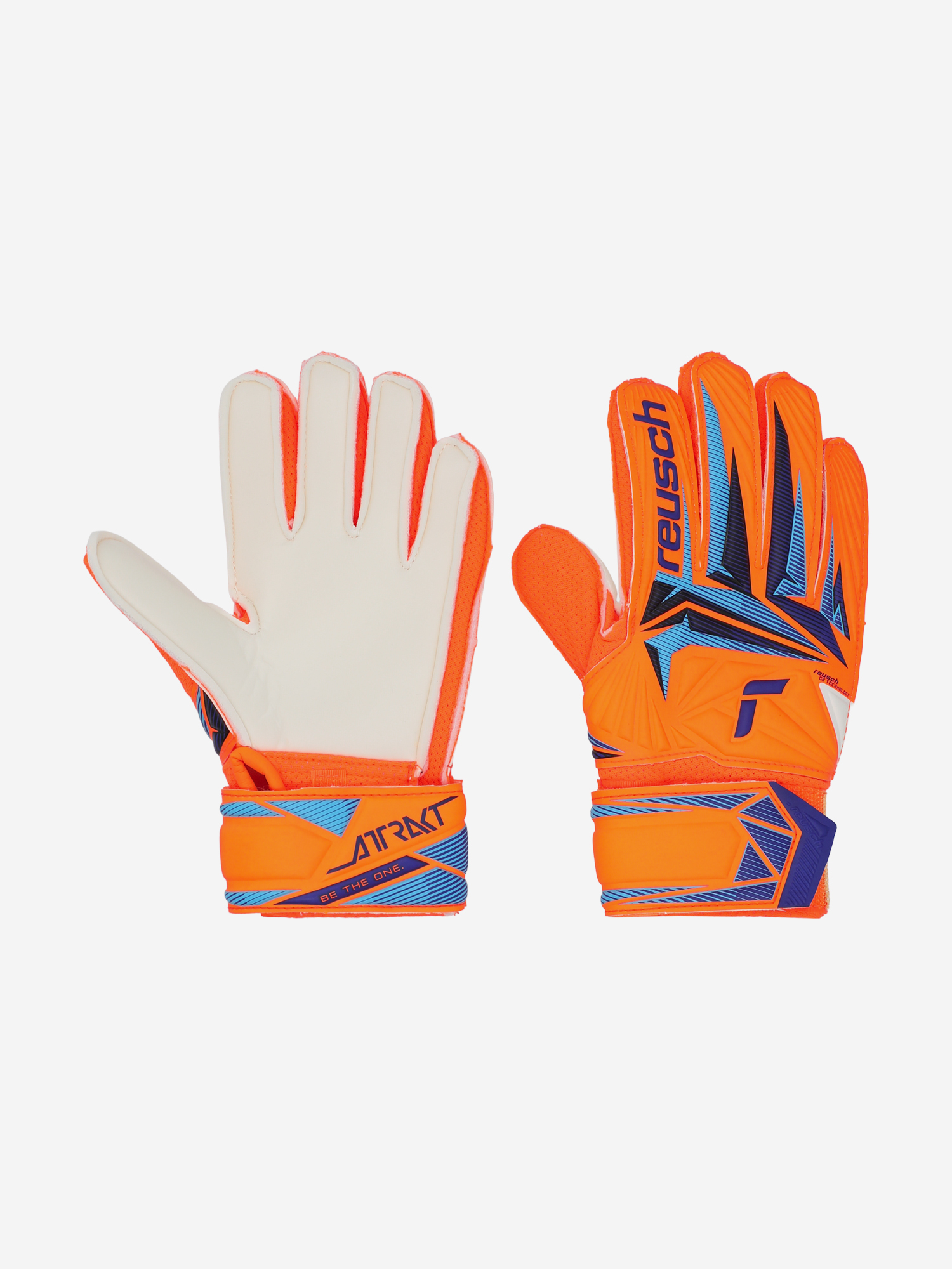 

Перчатки вратарские Reusch Attrakt Solid Junior, Оранжевый