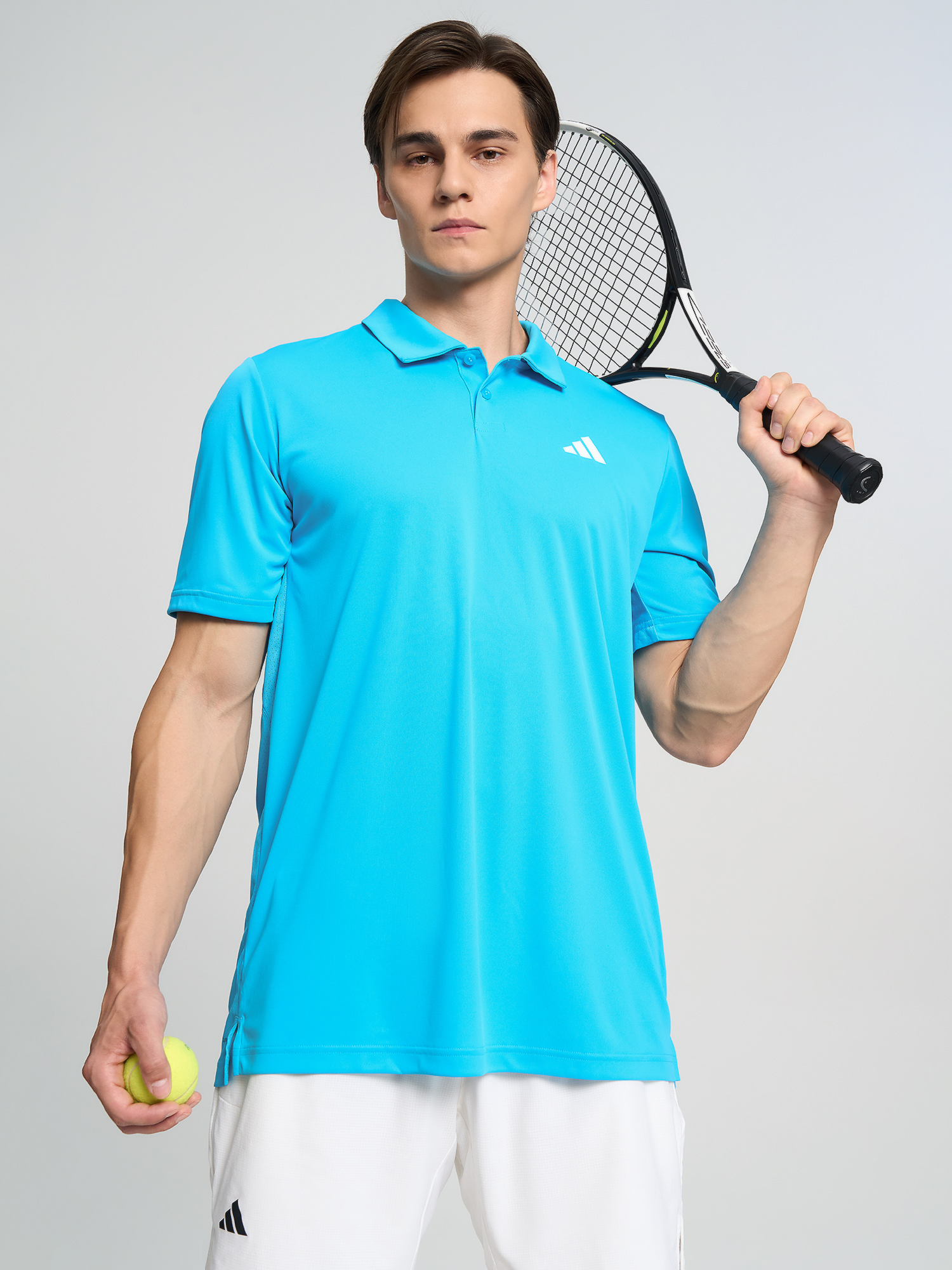 Поло мужское adidas Club, Голубой