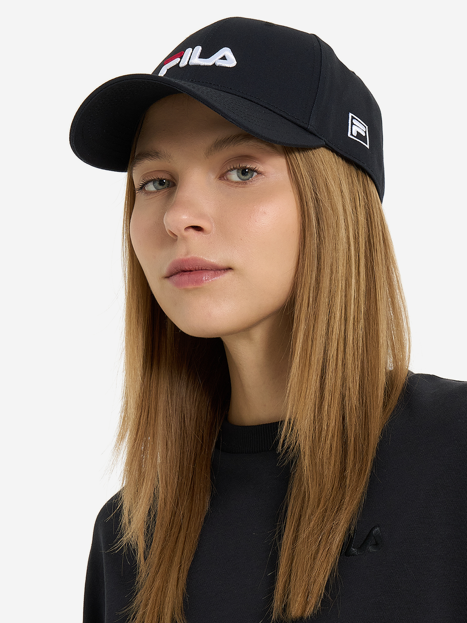фото Бейсболка fila, черный