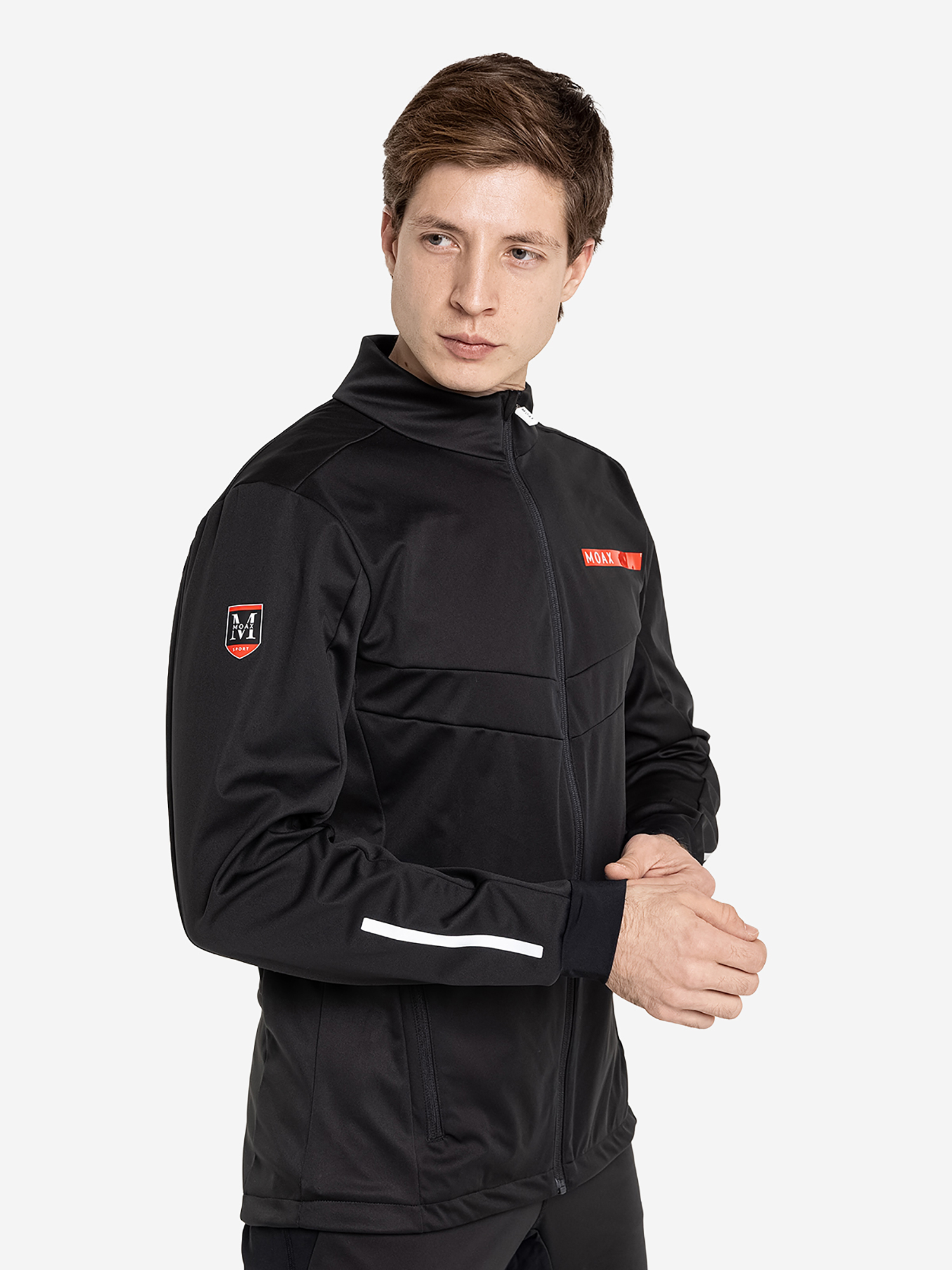 фото Куртка софтшелл мужская moaxsport sirius, черный