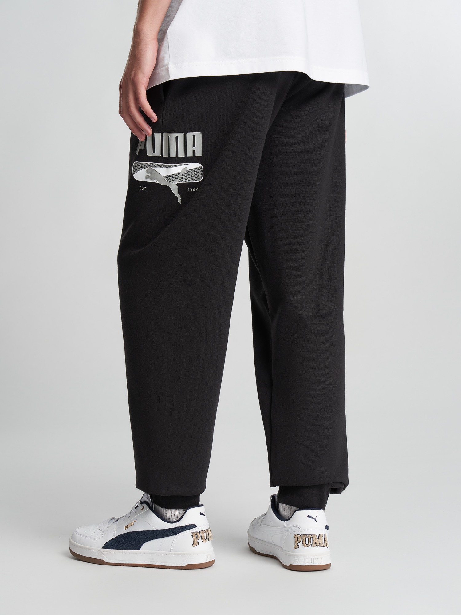 Брюки мужские PUMA Sport Logo Play, Черный 2
