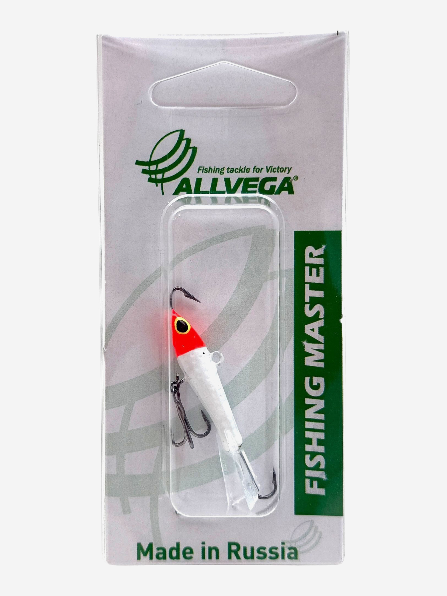 

Приманка балансир ALLVEGA 6 гр / 30 мм, цвет С3, Белый
