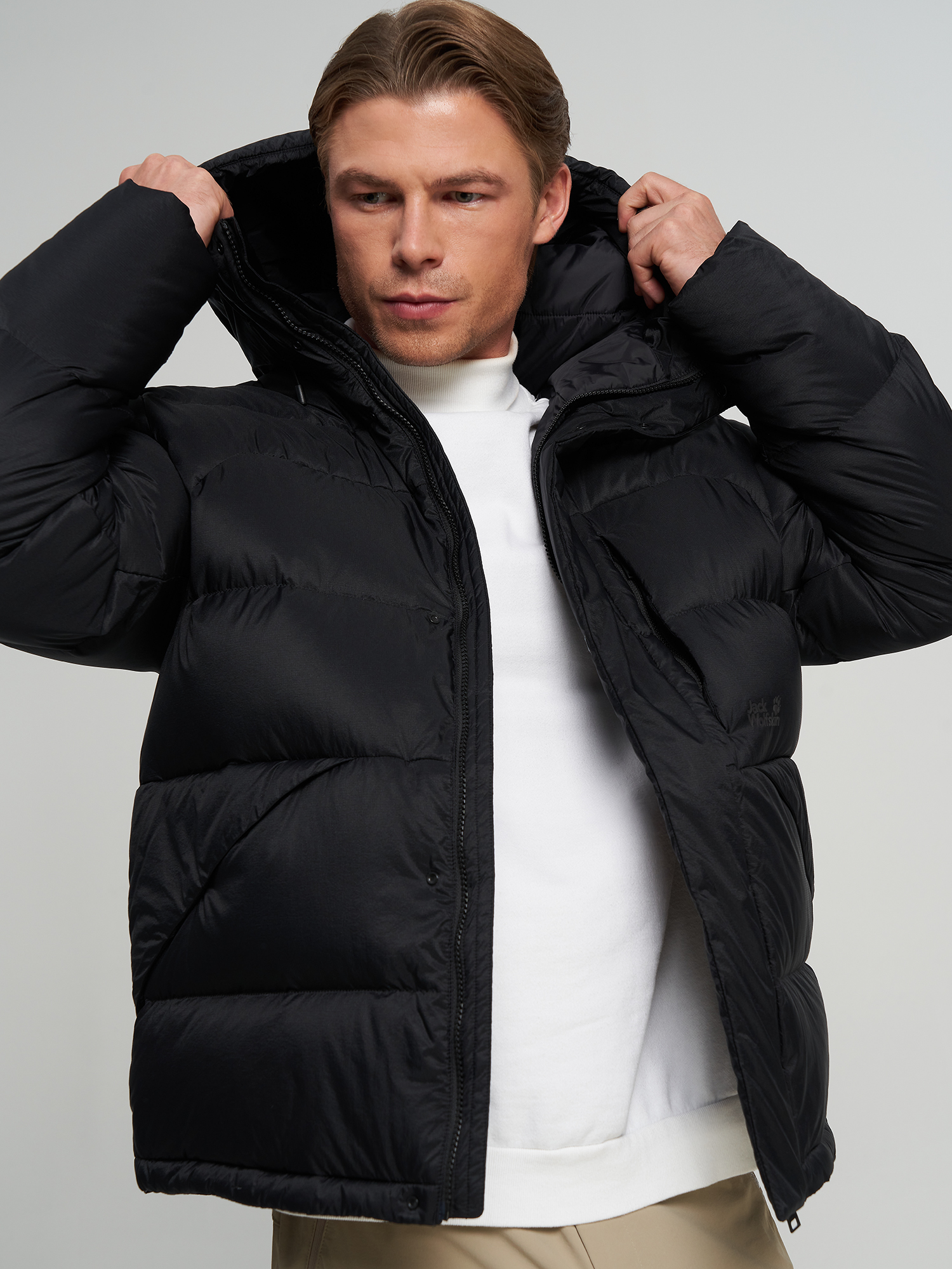 Изображение товара Мужской пуховик Jack Wolfskin Icy Hill для активных зимних поездок