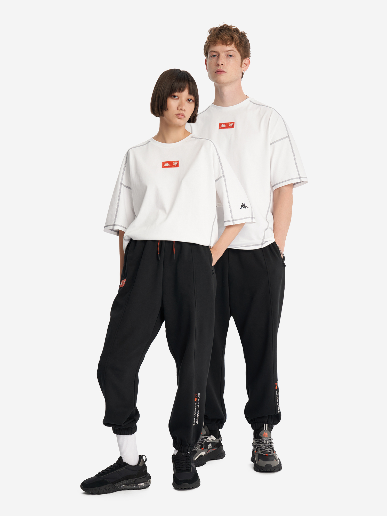 фото Футболка kappa x virtus.pro, белый