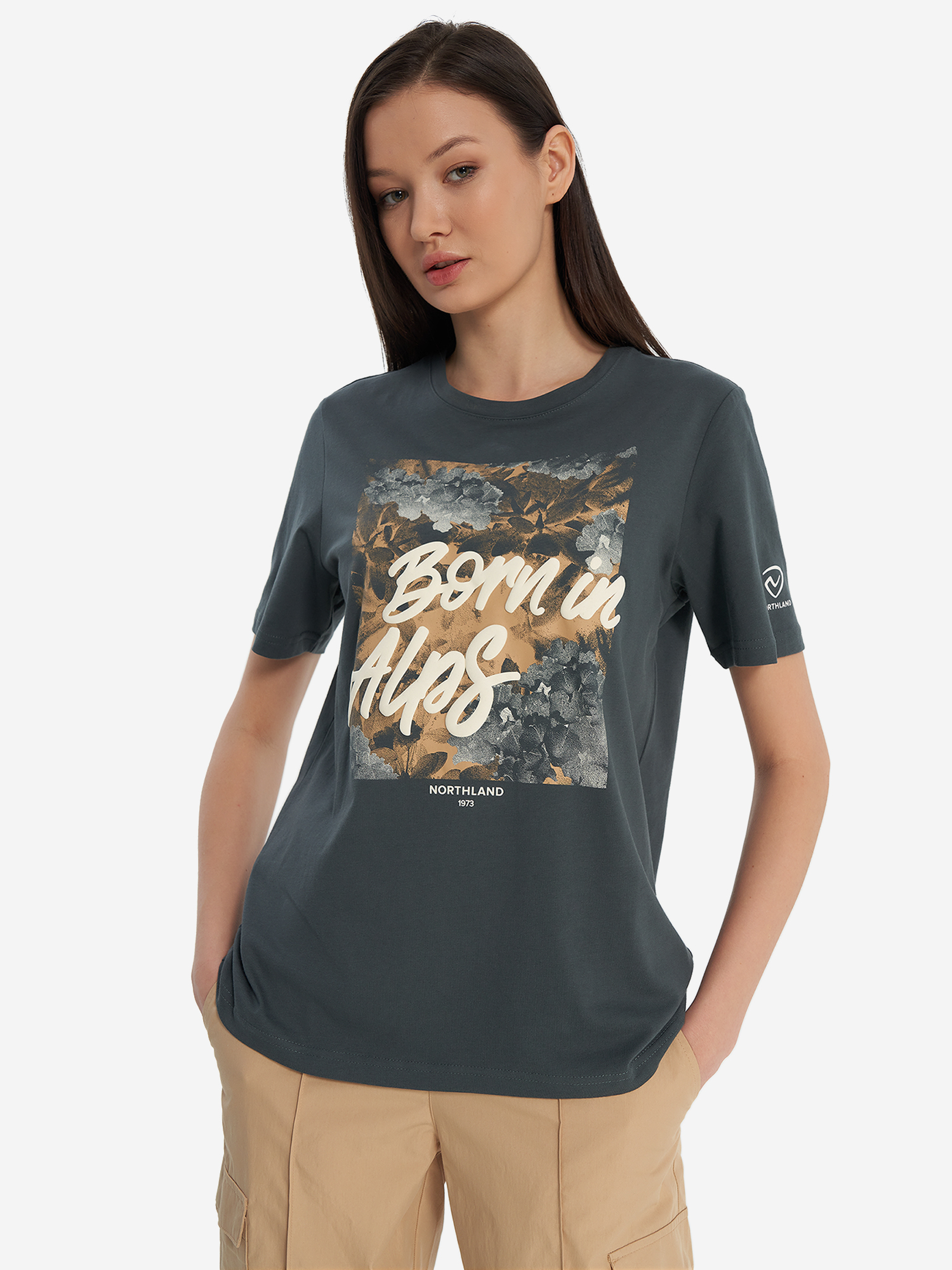 Футболка Northland, серый, арт. 141065