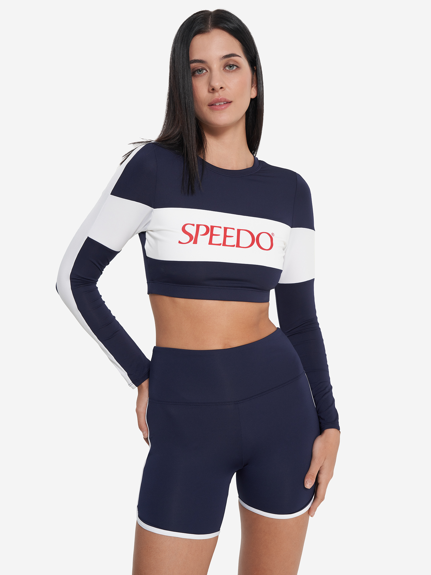 

Шорты плавательные женские Speedo Solid, Синий