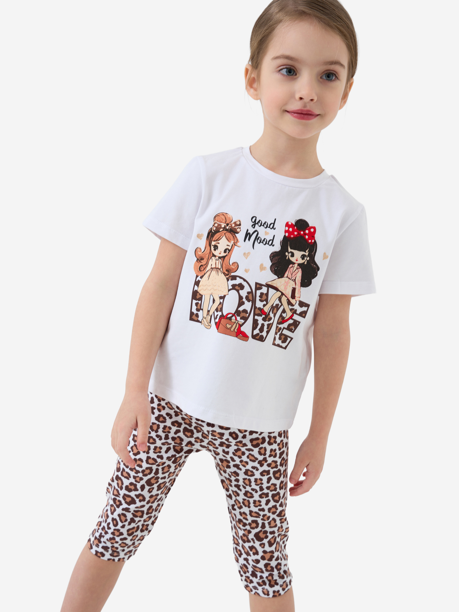 Изображение товара Детский комплект футболка и легинсы PlayToday для активных детей