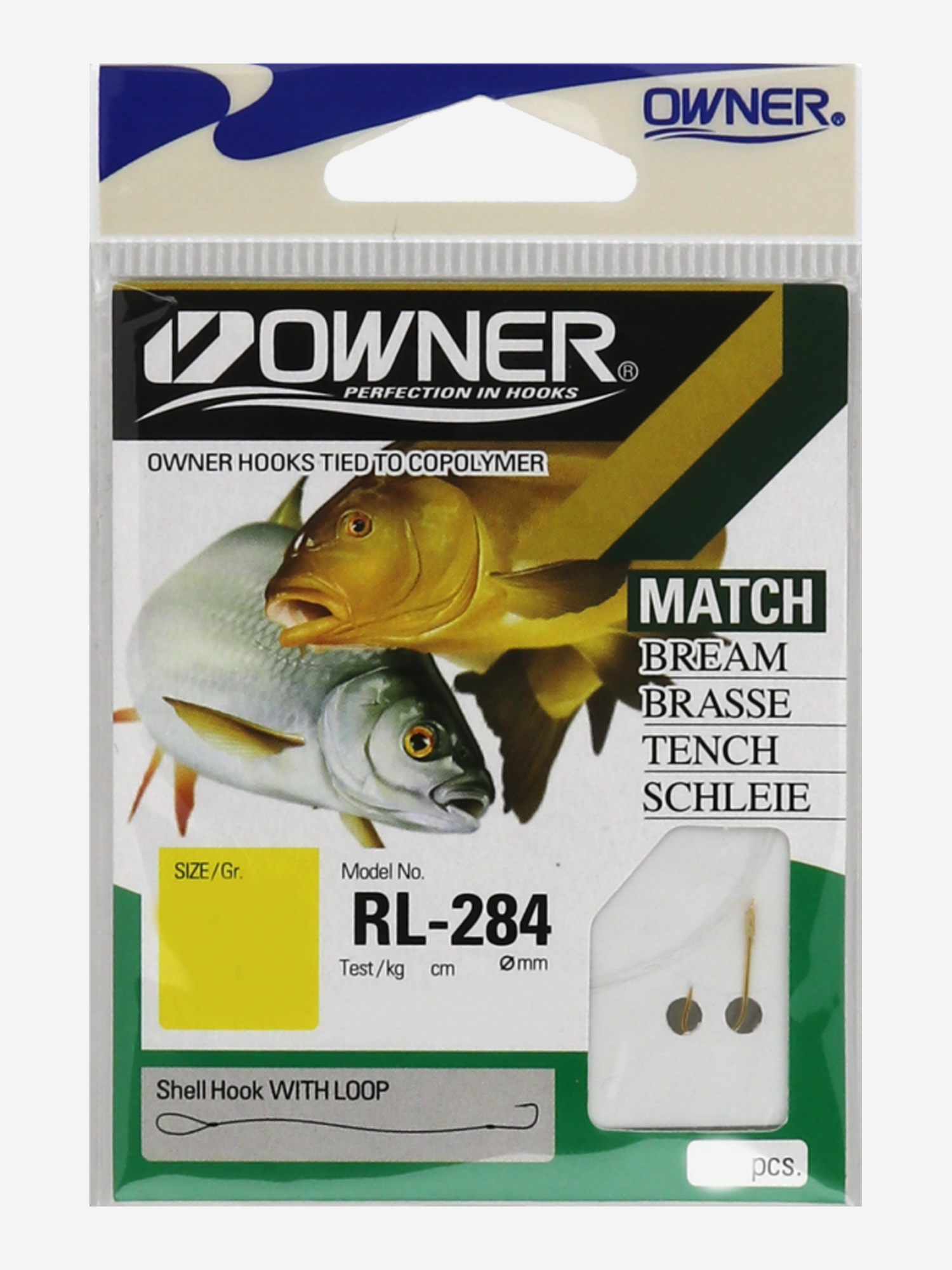Изображение товара Поводок рыболовный OWNER RL-284 №10 для фидерной ловли, 10 шт Изображение товара Поводок рыболовный OWNER RL-284 №10 для фидерной ловли, 10 шт