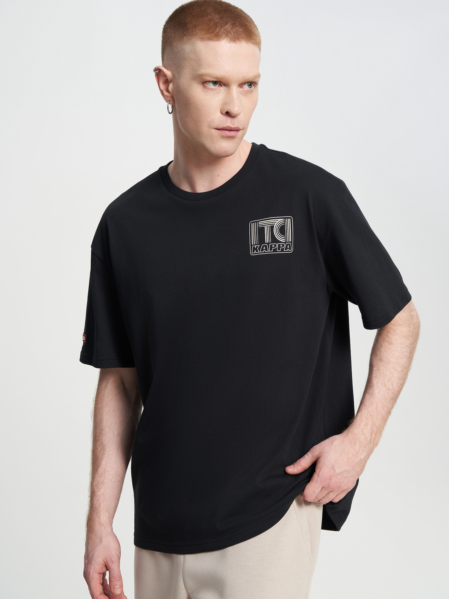 Футболка мужская Kappa, Черный